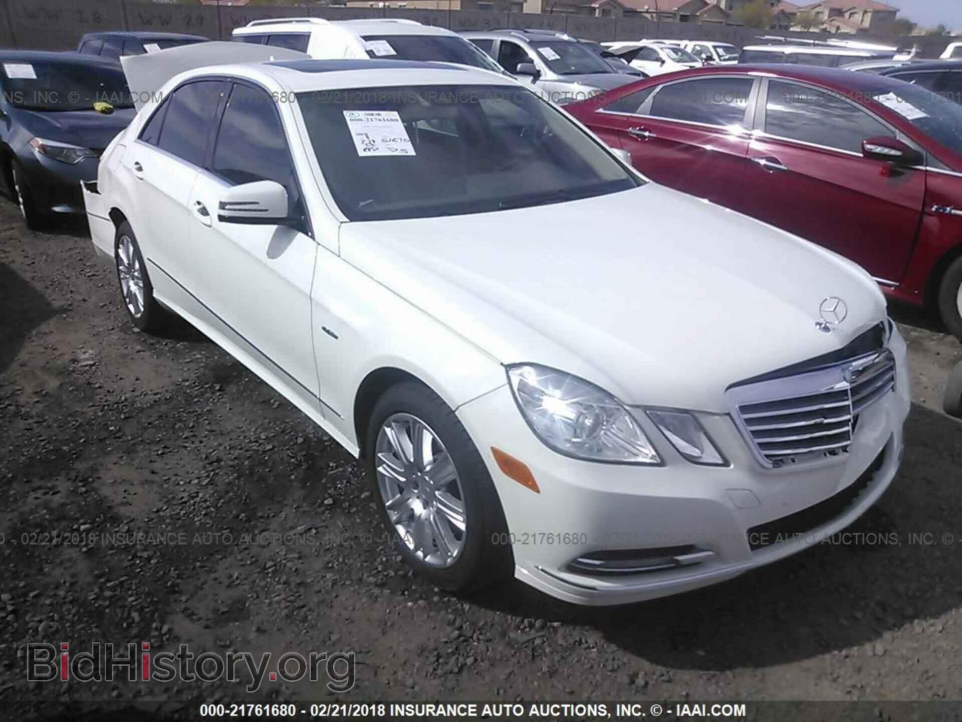 Photo WDDHF2EBXCA524722 - Mercedes-benz E 2012