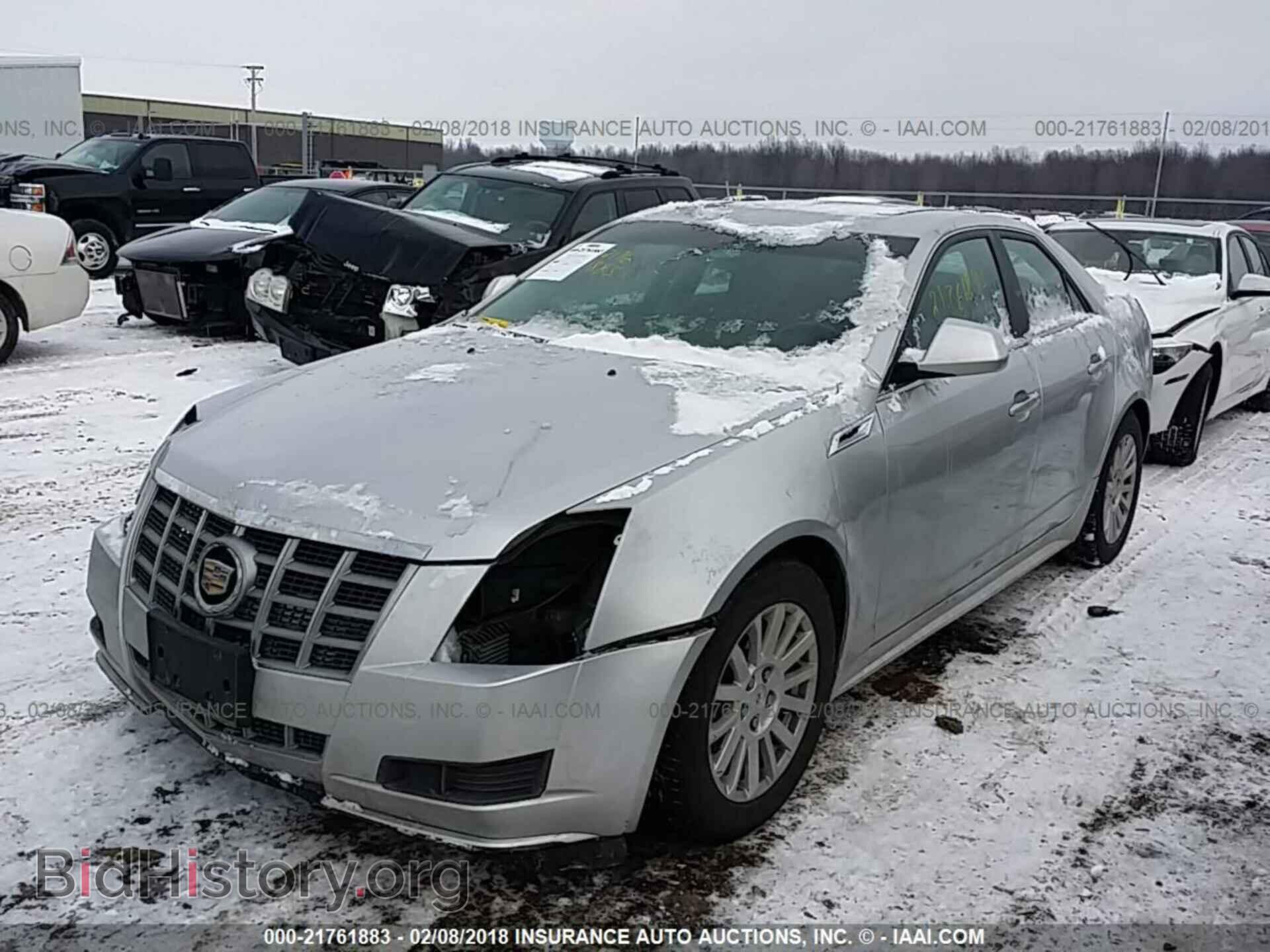 2012 Cadillac Cts - VIN: 1G6DG5E54C0130479 - Фото 2