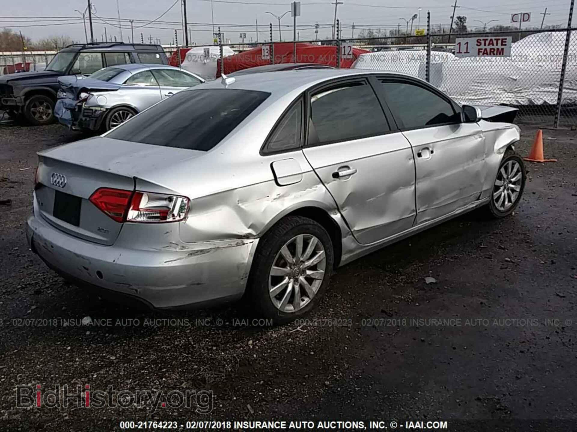 2012 Audi A4 - VIN: WAUAFAFL9CN001520 - Фото 4