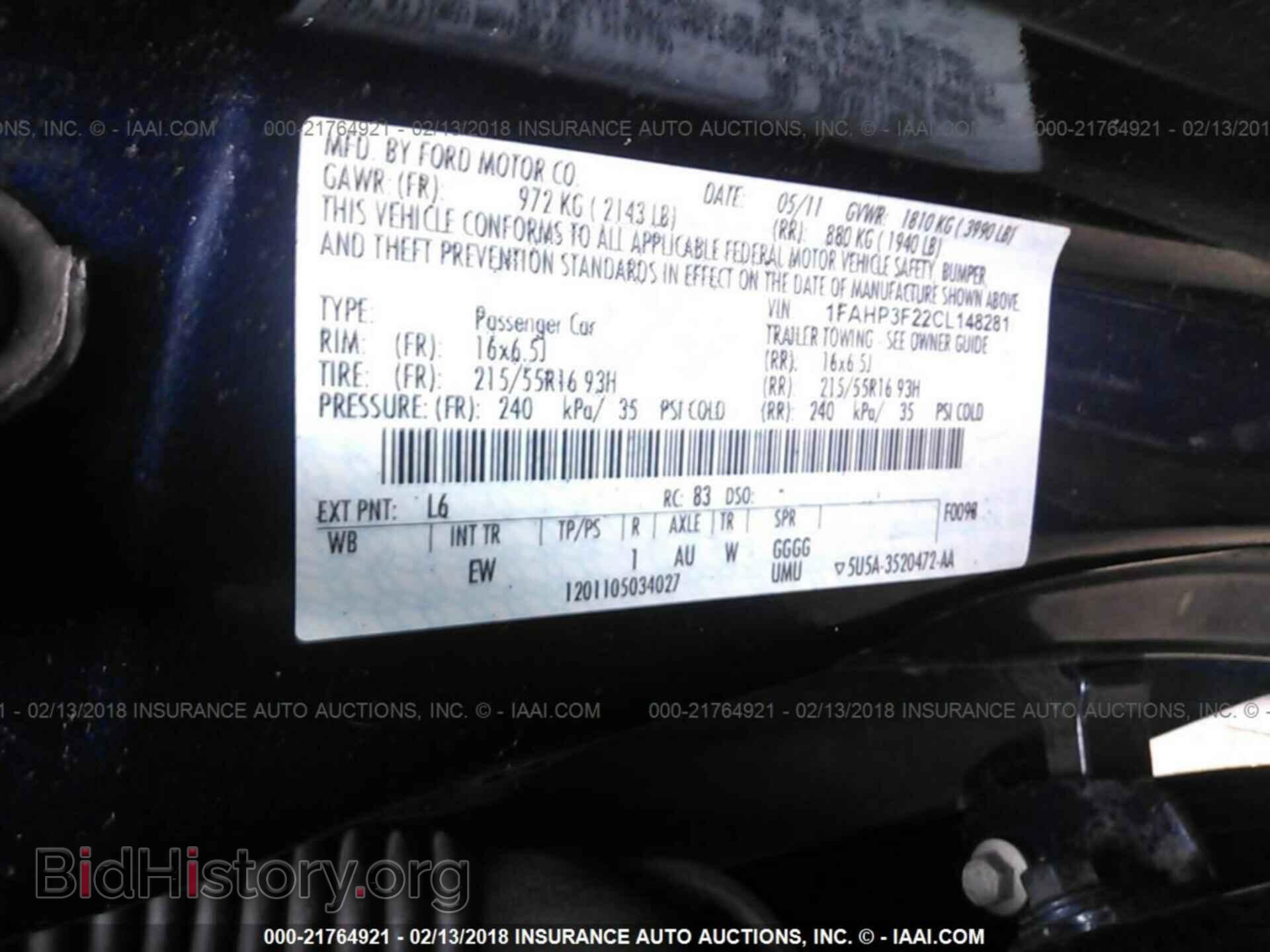 2012 Ford Focus - VIN: 1FAHP3F22CL148281 - Photo 9