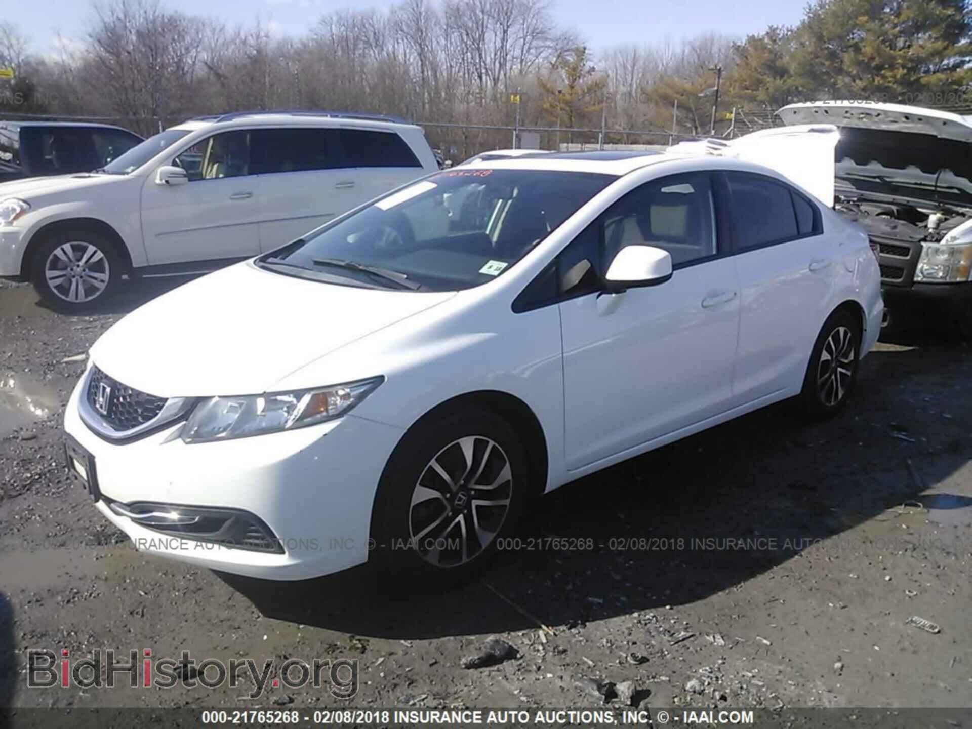 2013 Honda Civic - VIN: 19XFB2F80DE260487 - Фото 2