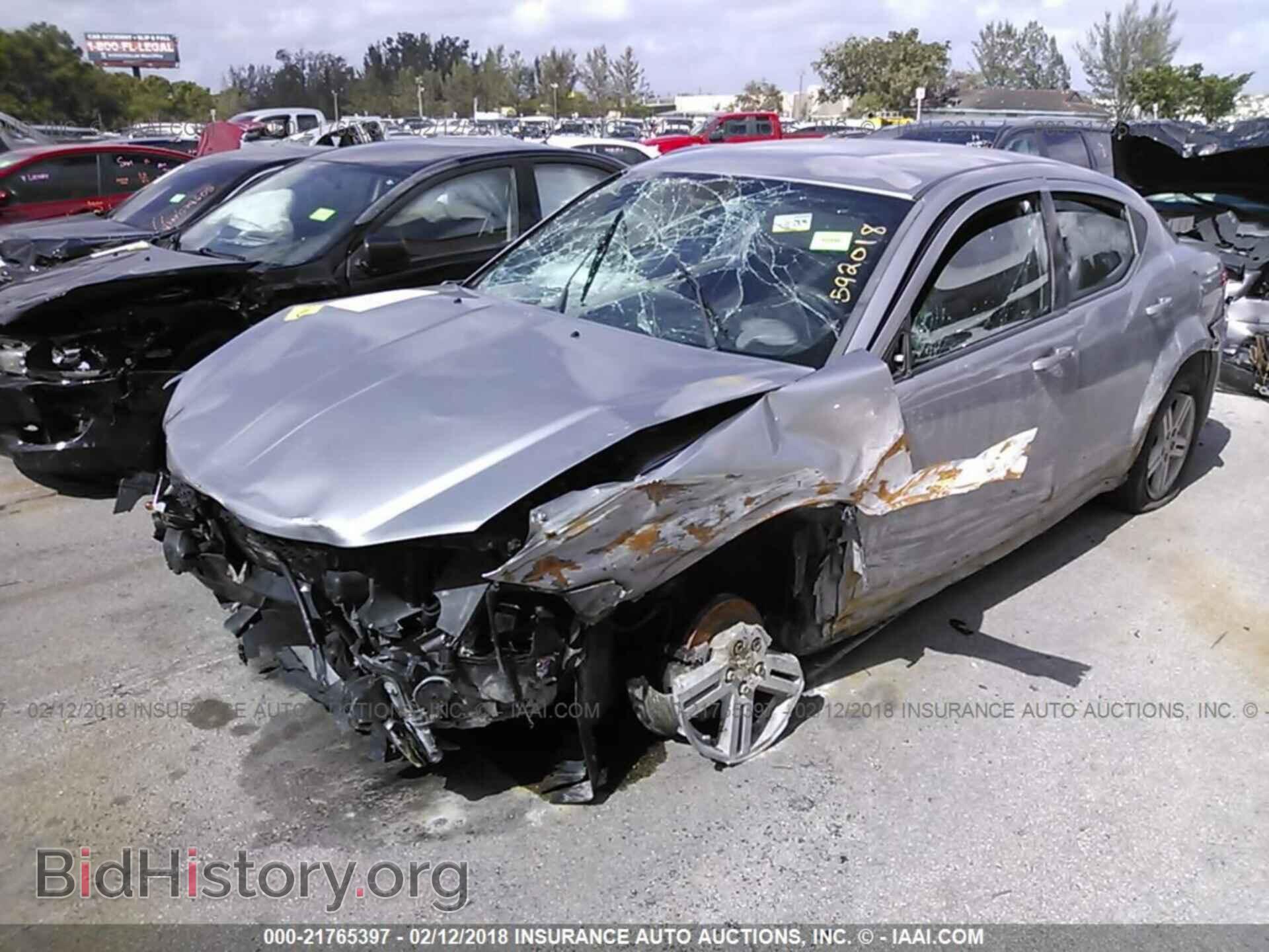 2013 Dodge Avenger - VIN: 1C3CDZAB2DN592018 - Фото 2