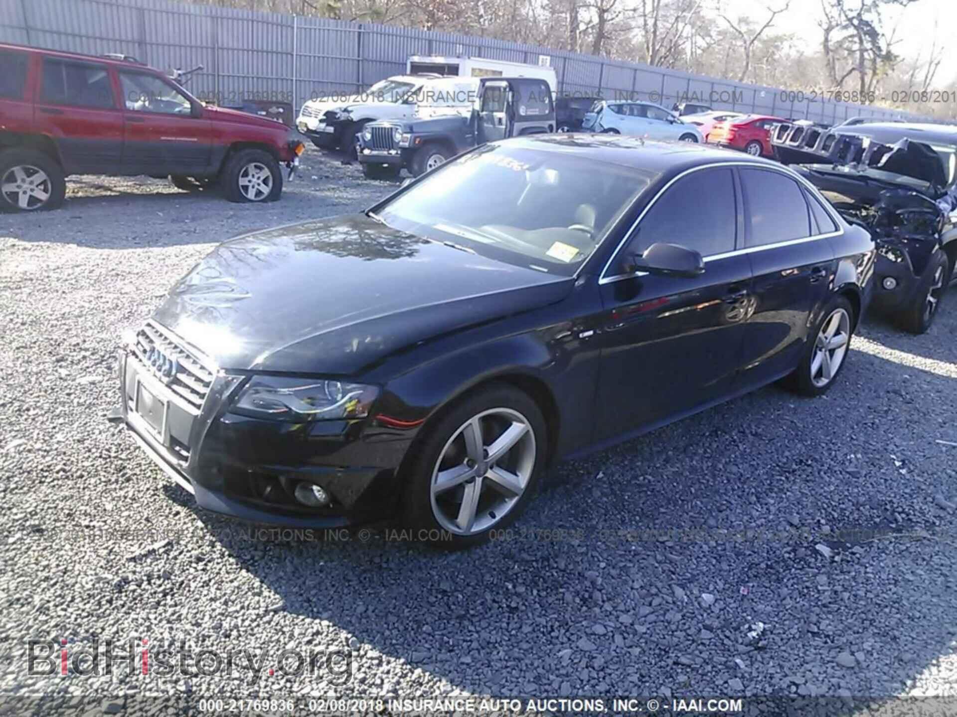 2012 Audi A4 - VIN: WAUFFAFL6CA091870 - Photo 2