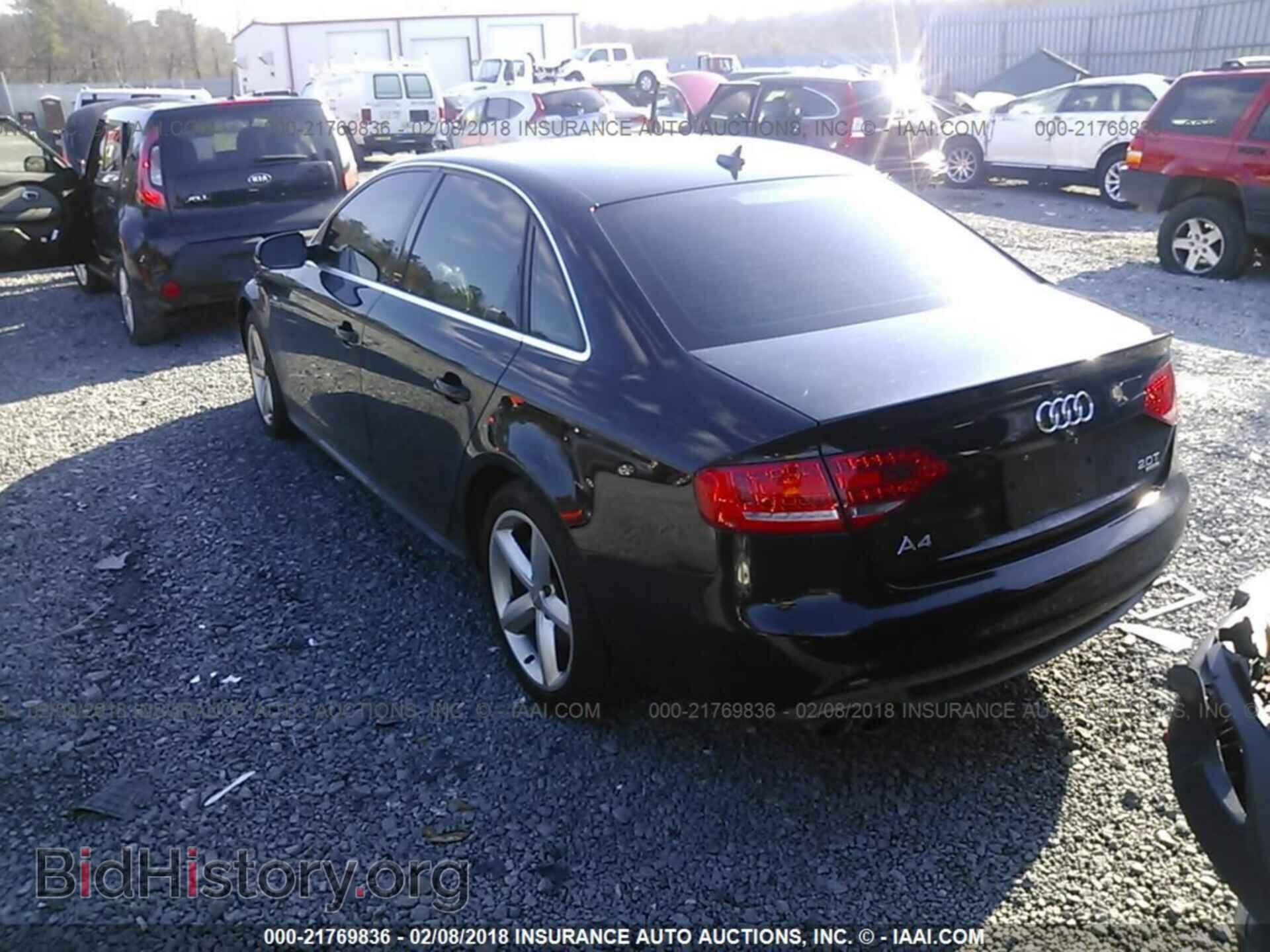 2012 Audi A4 - VIN: WAUFFAFL6CA091870 - Photo 3
