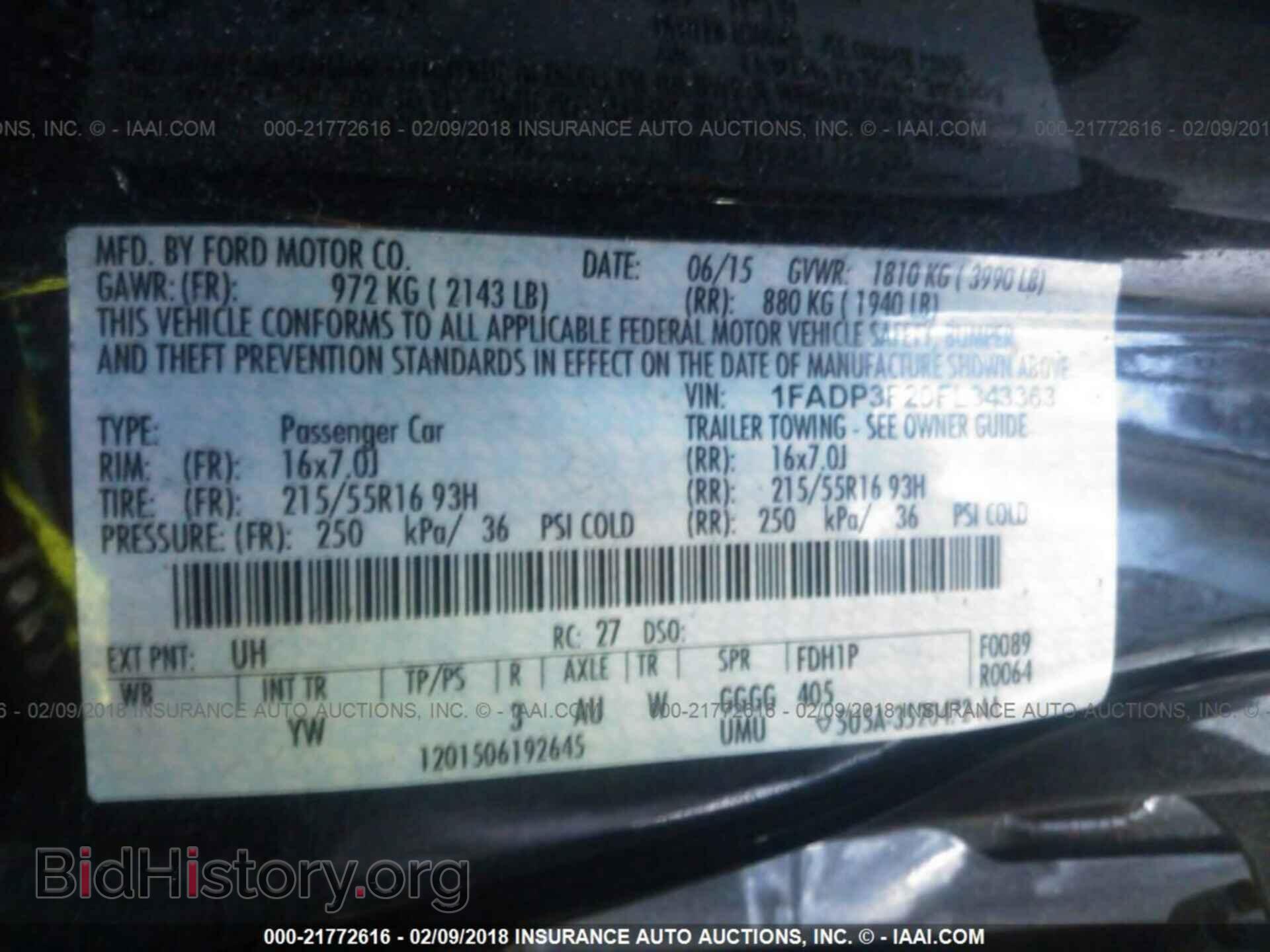2015 Ford Focus - VIN: 1FADP3F20FL343363 - Photo 9