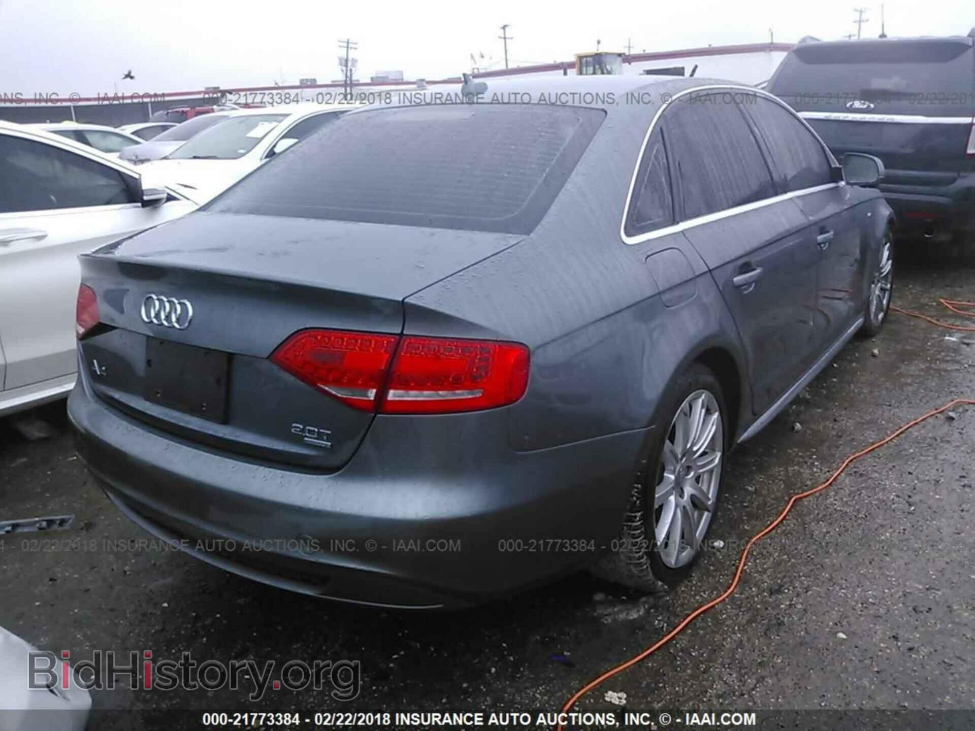 2012 Audi A4 - VIN: WAUFFAFL6CA083400 - Фото 4