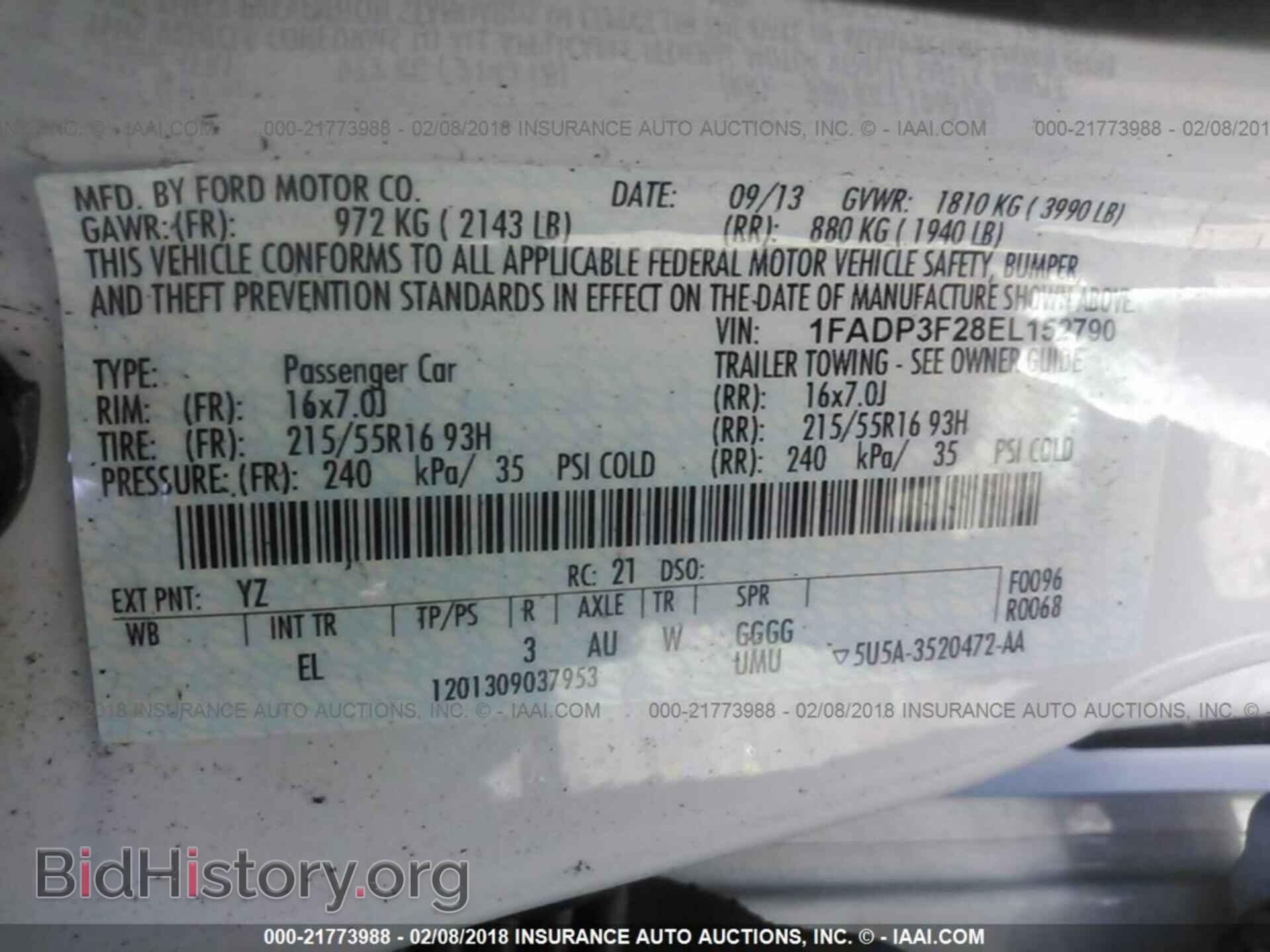 2014 Ford Focus - VIN: 1FADP3F28EL152790 - Photo 9
