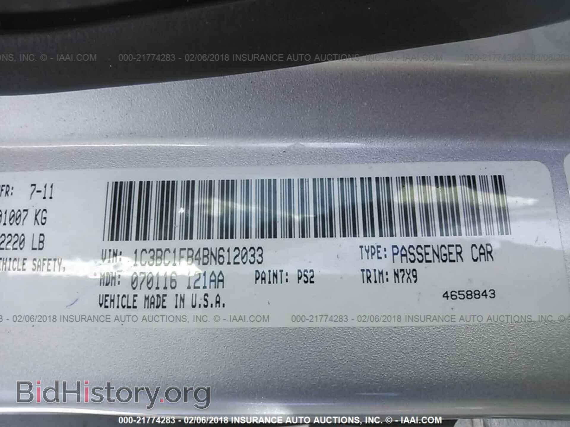 2011 Chrysler 200 - VIN: 1C3BC1FB4BN612033 - Photo 9