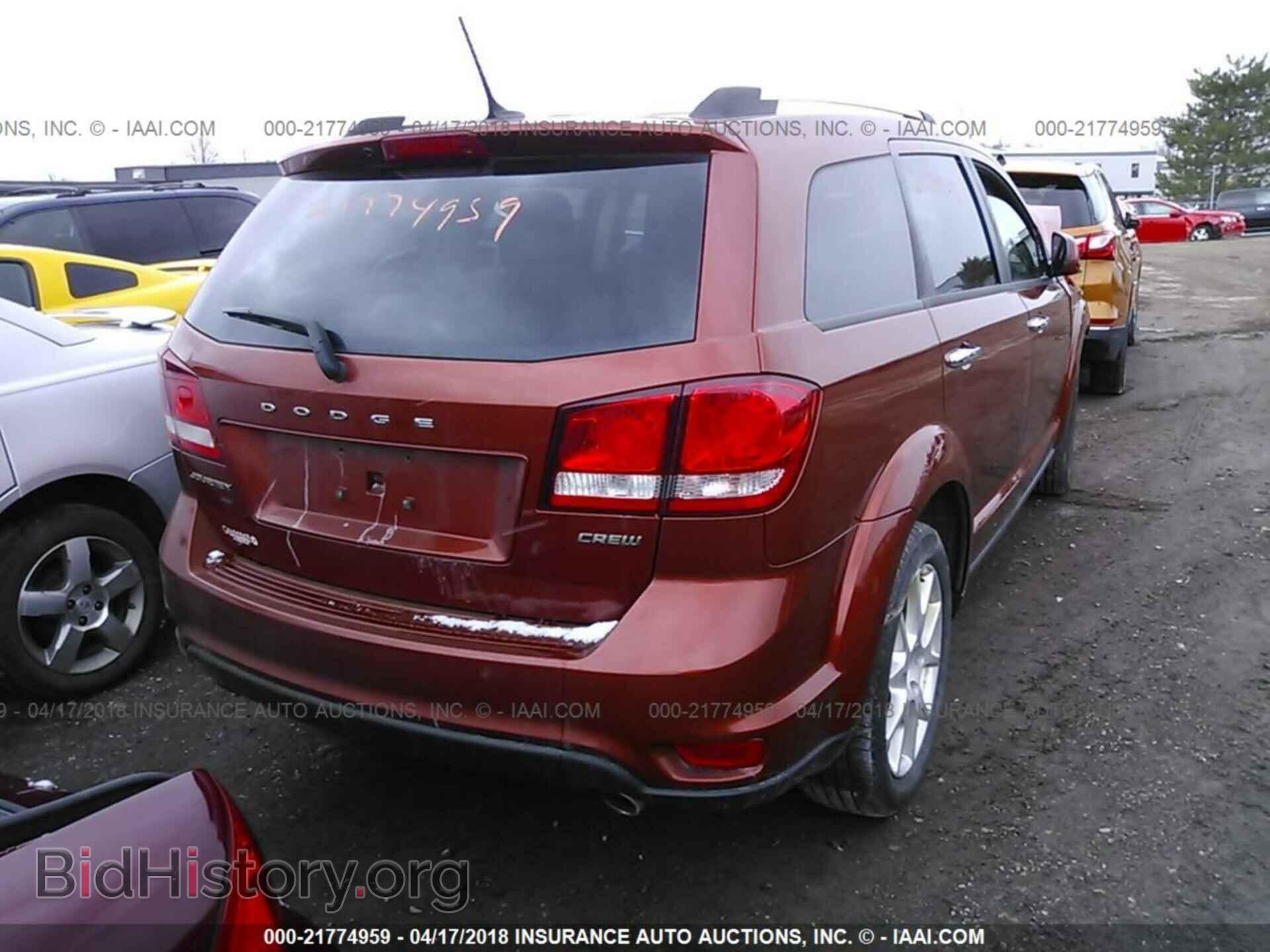 2012 Dodge Journey - VIN: 3C4PDCDG9CT342405 - Фото 4