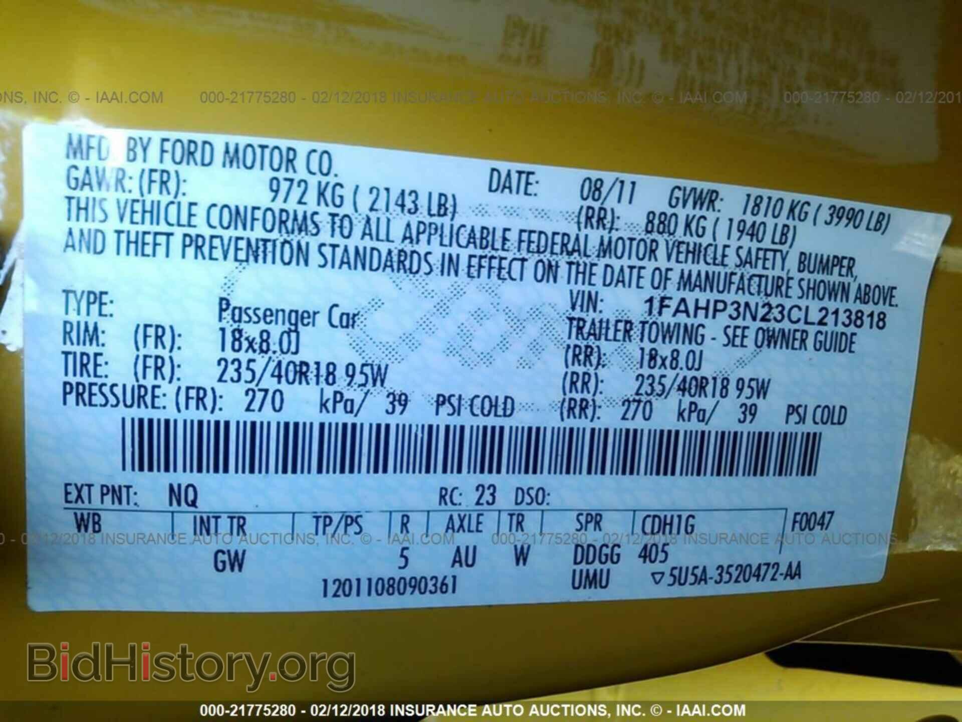 2012 Ford Focus - VIN: 1FAHP3N23CL213818 - Photo 9