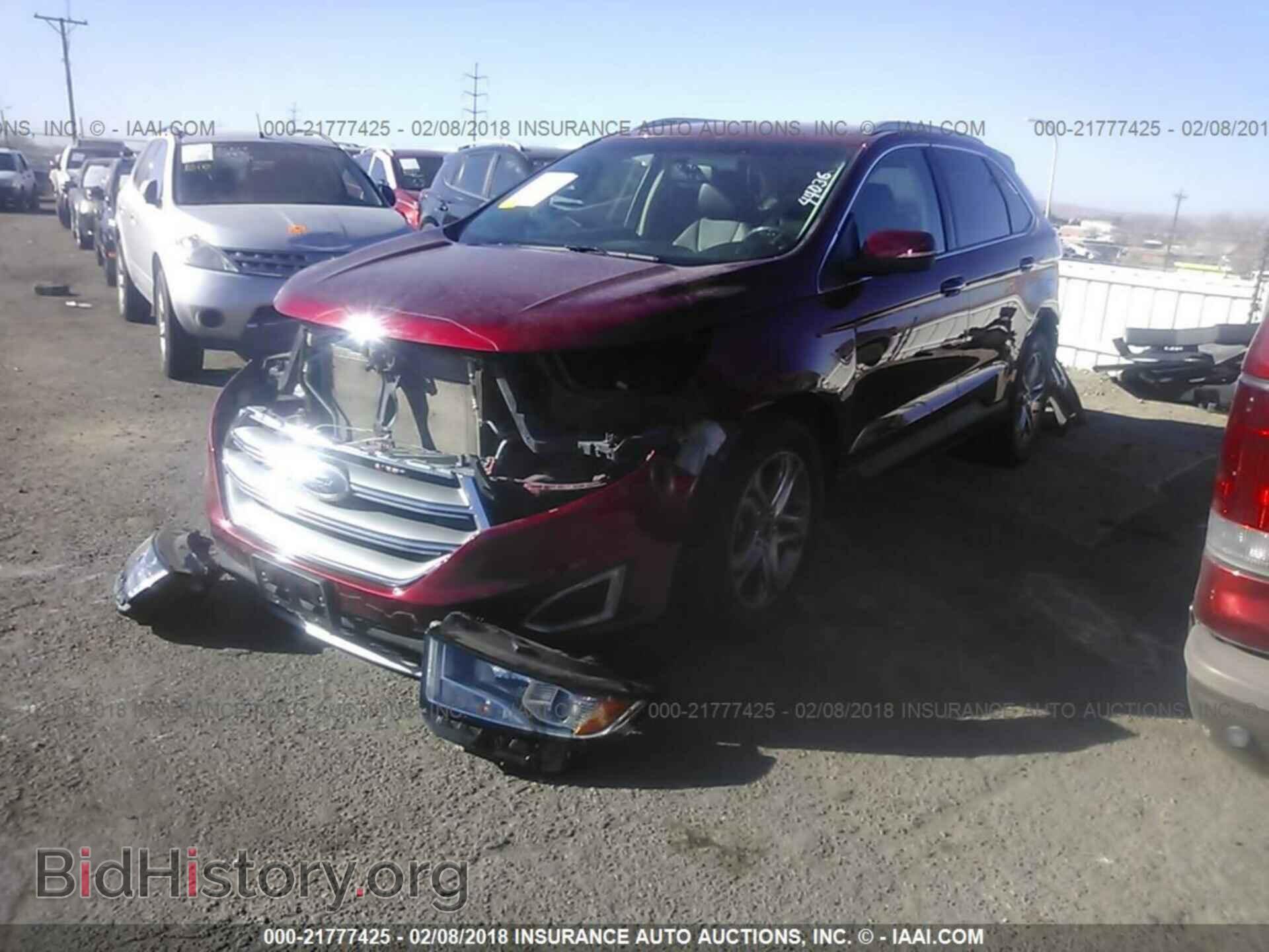 2016 Ford Edge - VIN: 2FMPK4K90GBB06349 - Фото 2