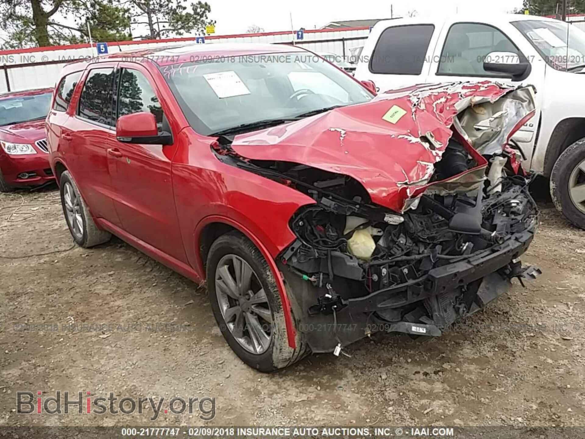 Photo 1C4SDHCT0CC129991 - Dodge Durango 2012