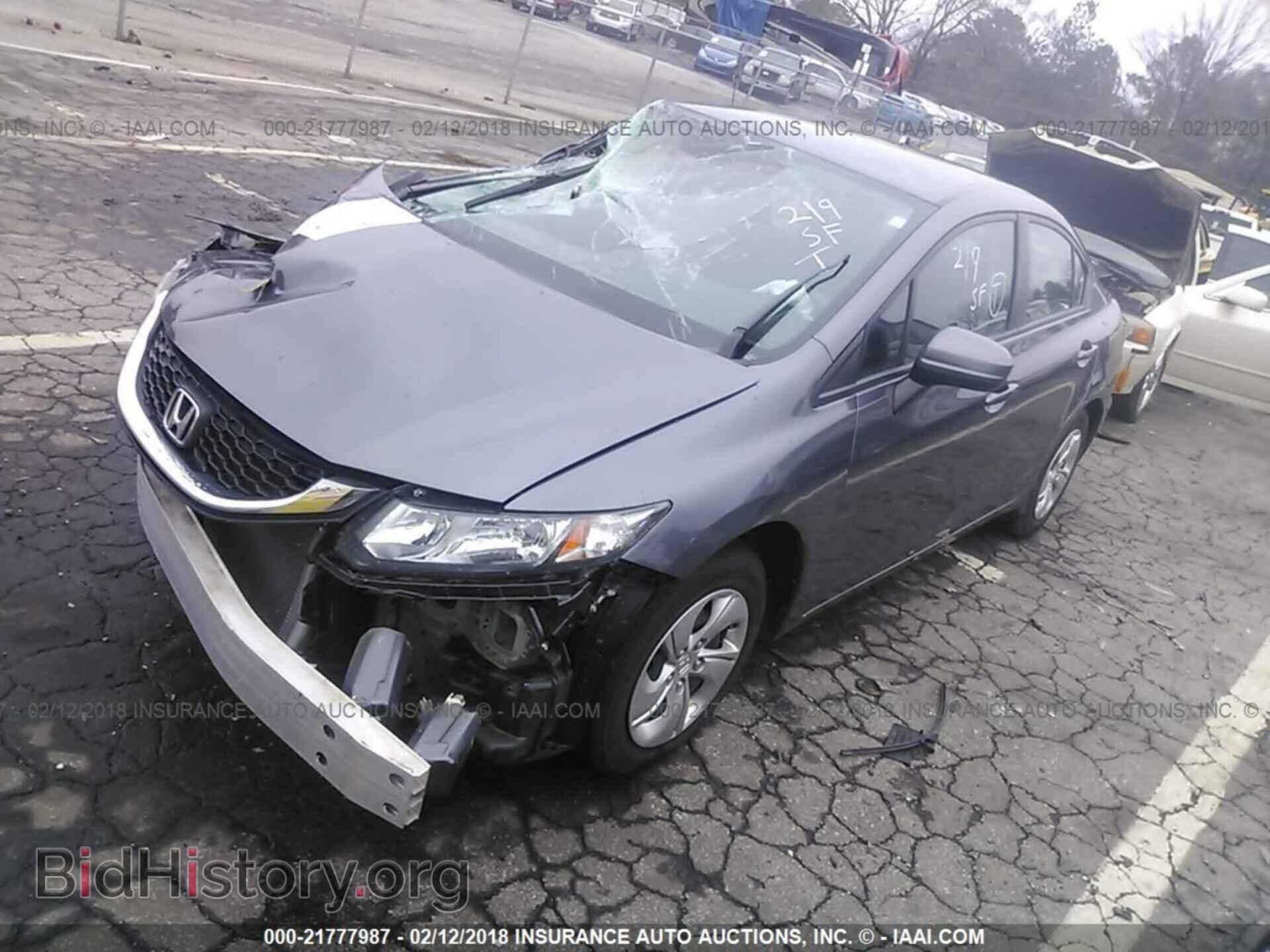 2014 Honda Civic - VIN: 19XFB2F52EE001765 - Фото 2