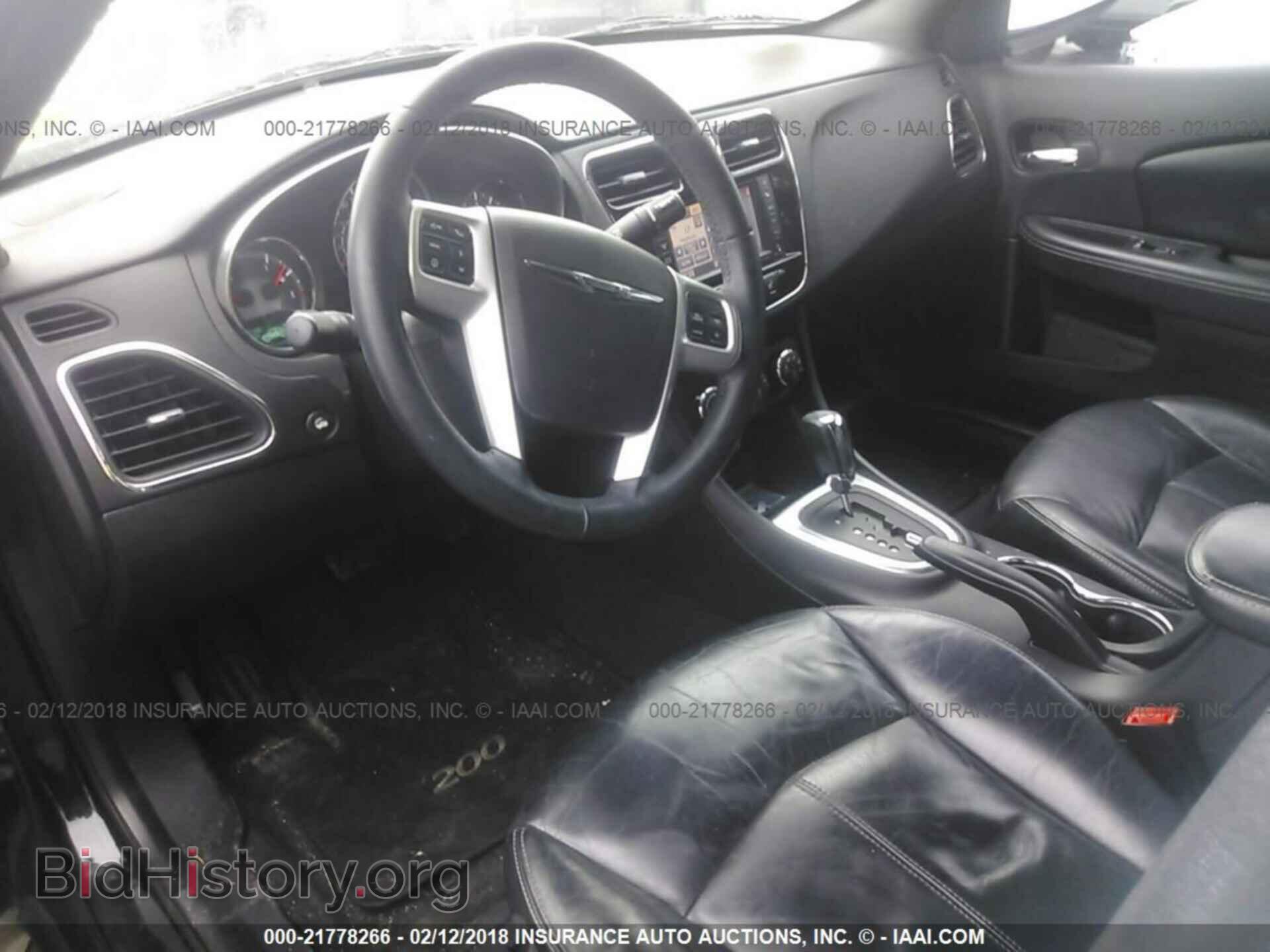 2012 Chrysler 200 - VIN: 1C3CCBCG8CN308411 - Фото 5