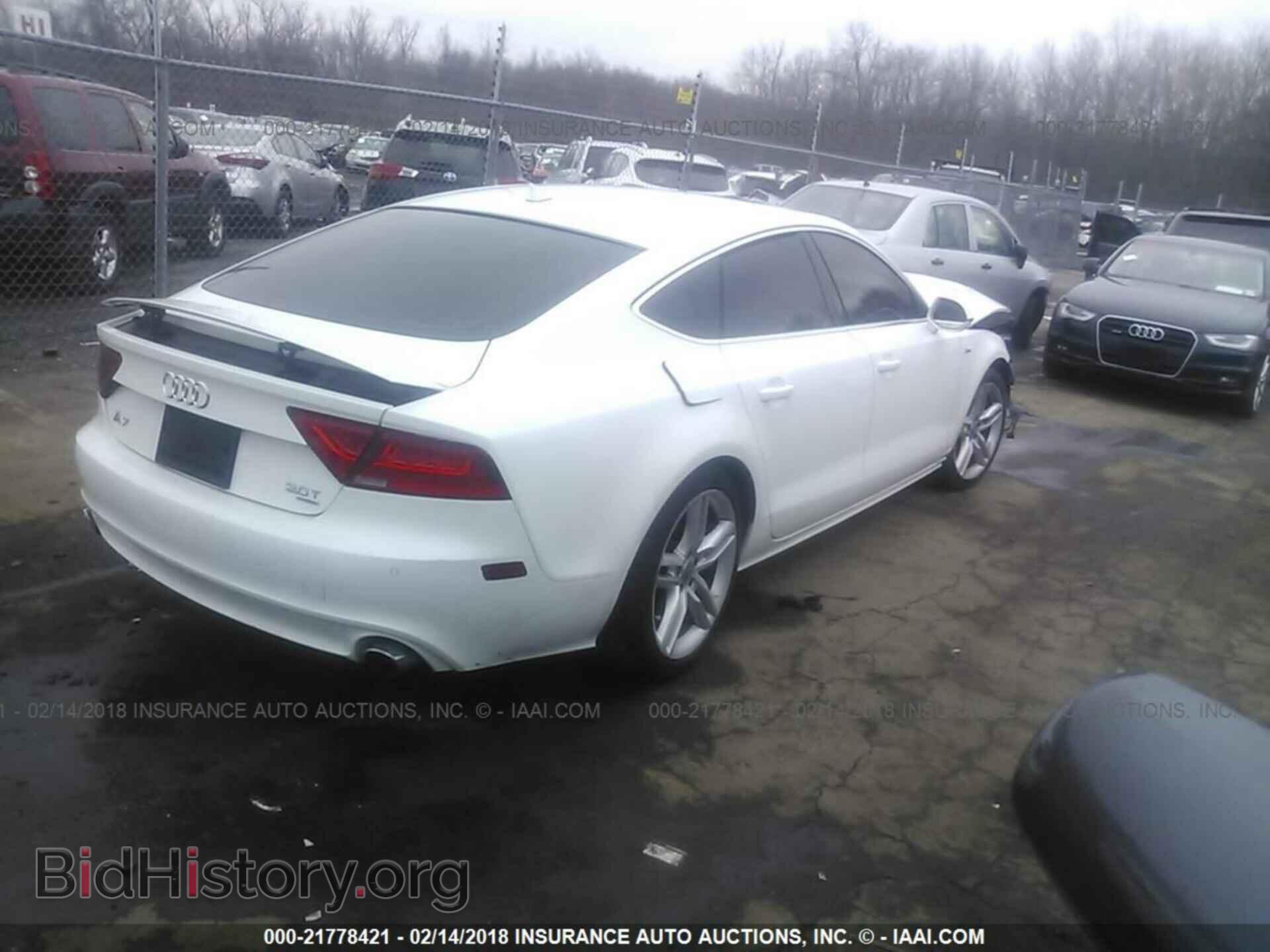 2012 Audi A7 - VIN: WAUYGAFC8CN081484 - Photo 4