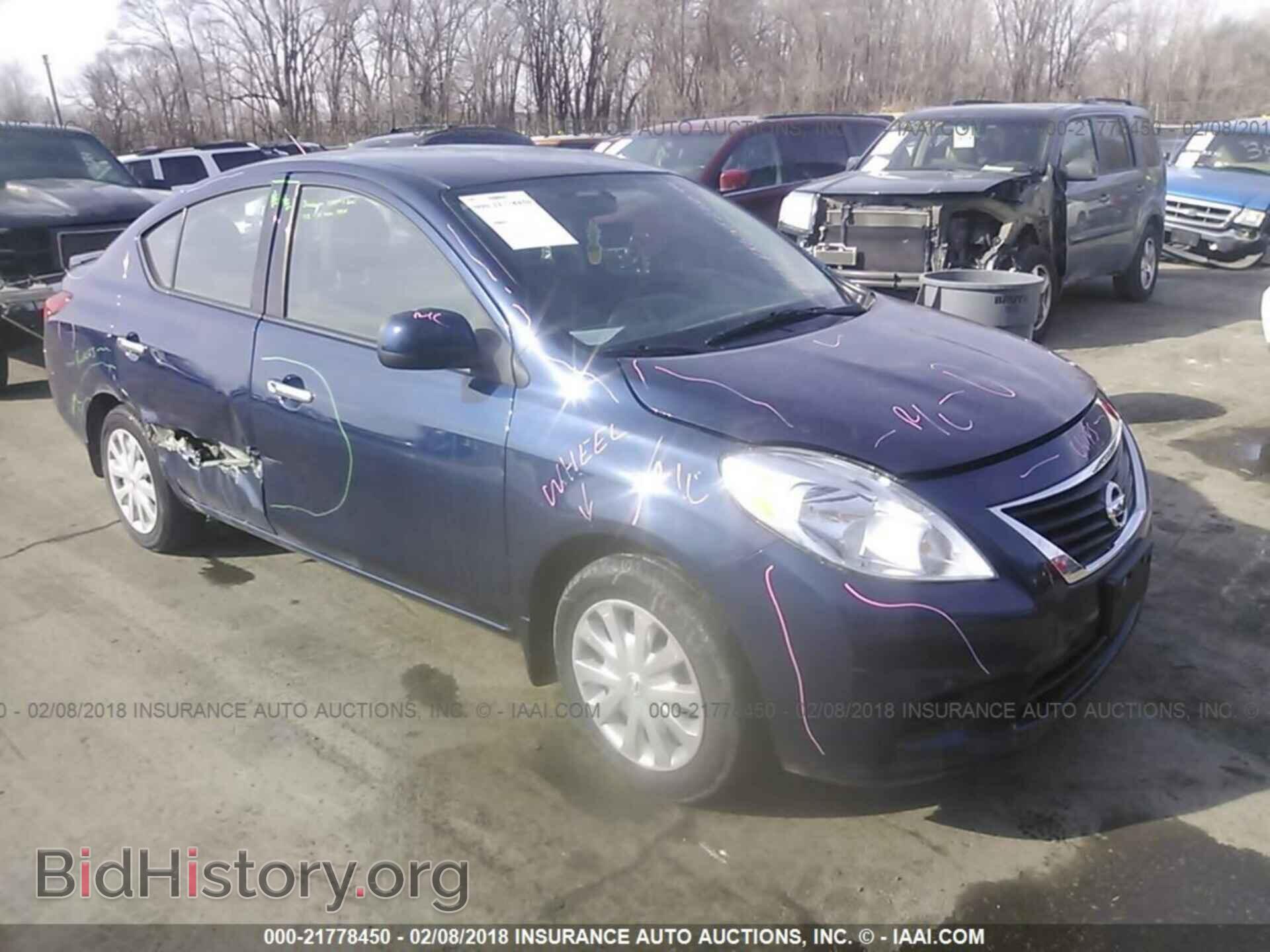 Фотография 3N1CN7AP8EL812601 - Nissan Versa 2014