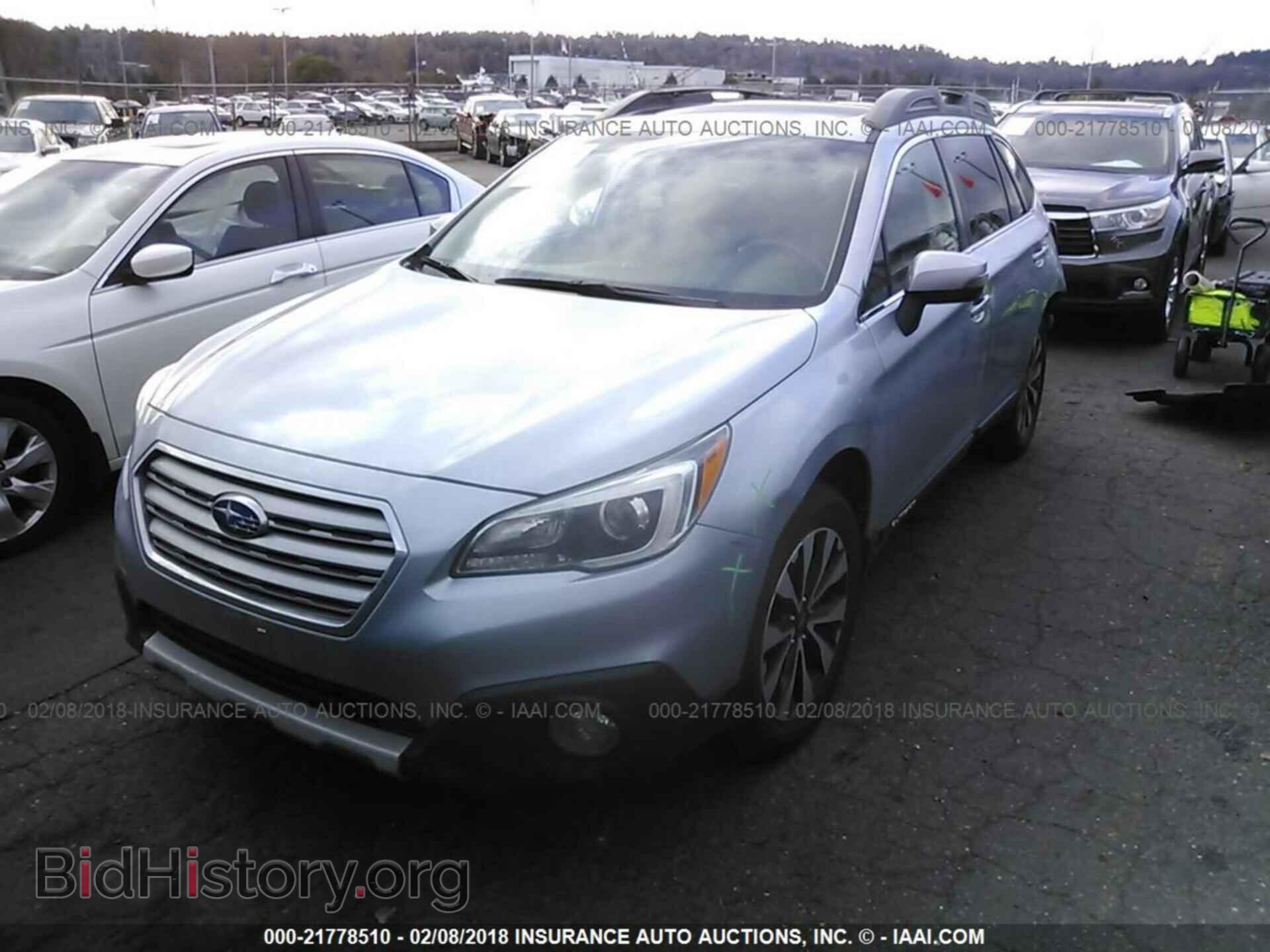 2016 Subaru Outback - VIN: 4S4BSBLC2G3215906 - Фото 2
