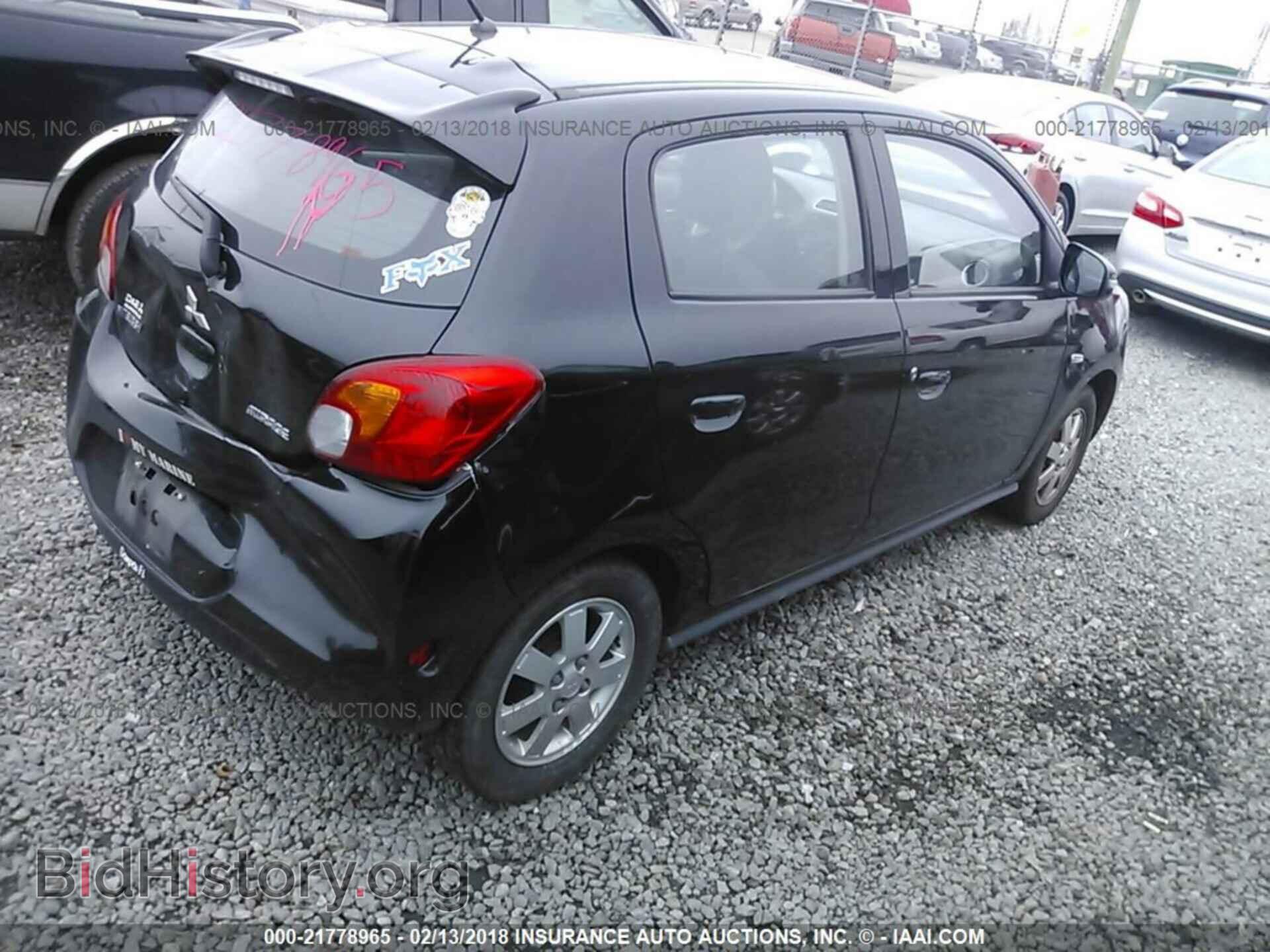 2015 Mitsubishi Mirage - VIN: ML32A4HJ6FH006635 - Фото 4