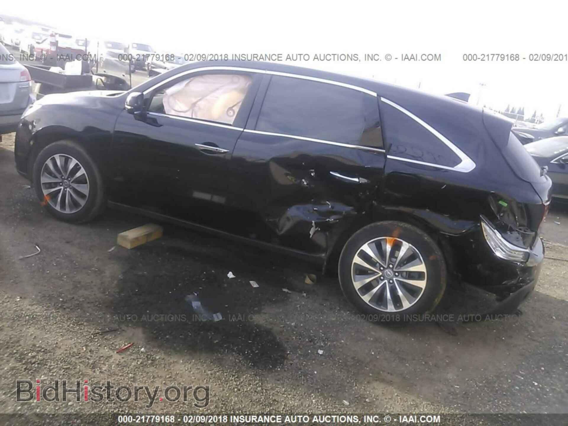 2016 Acura Mdx - VIN: 5FRYD4H48GB028094 - Фото 3