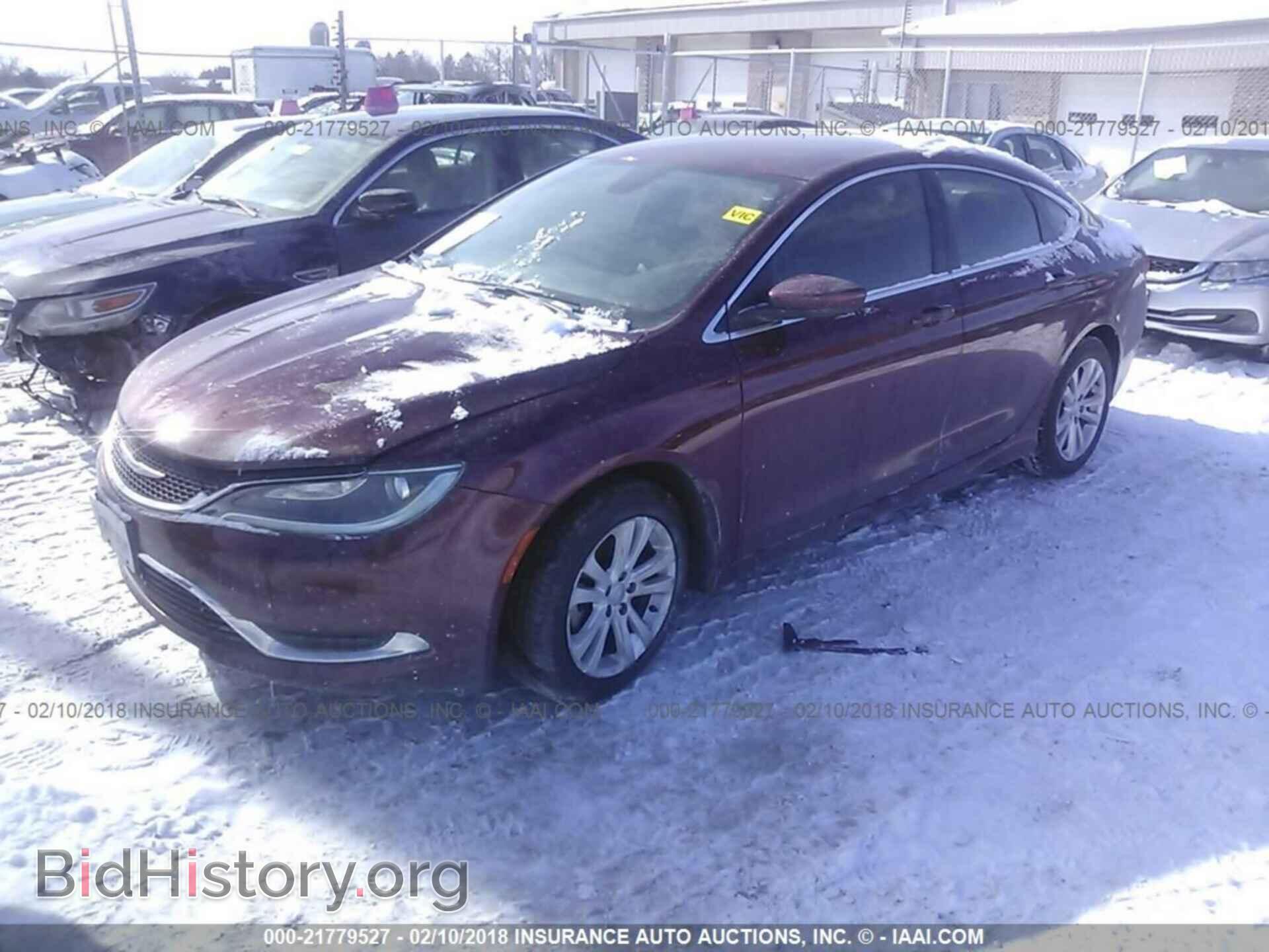 2015 Chrysler 200 - VIN: 1C3CCCAB7FN694448 - Фото 2