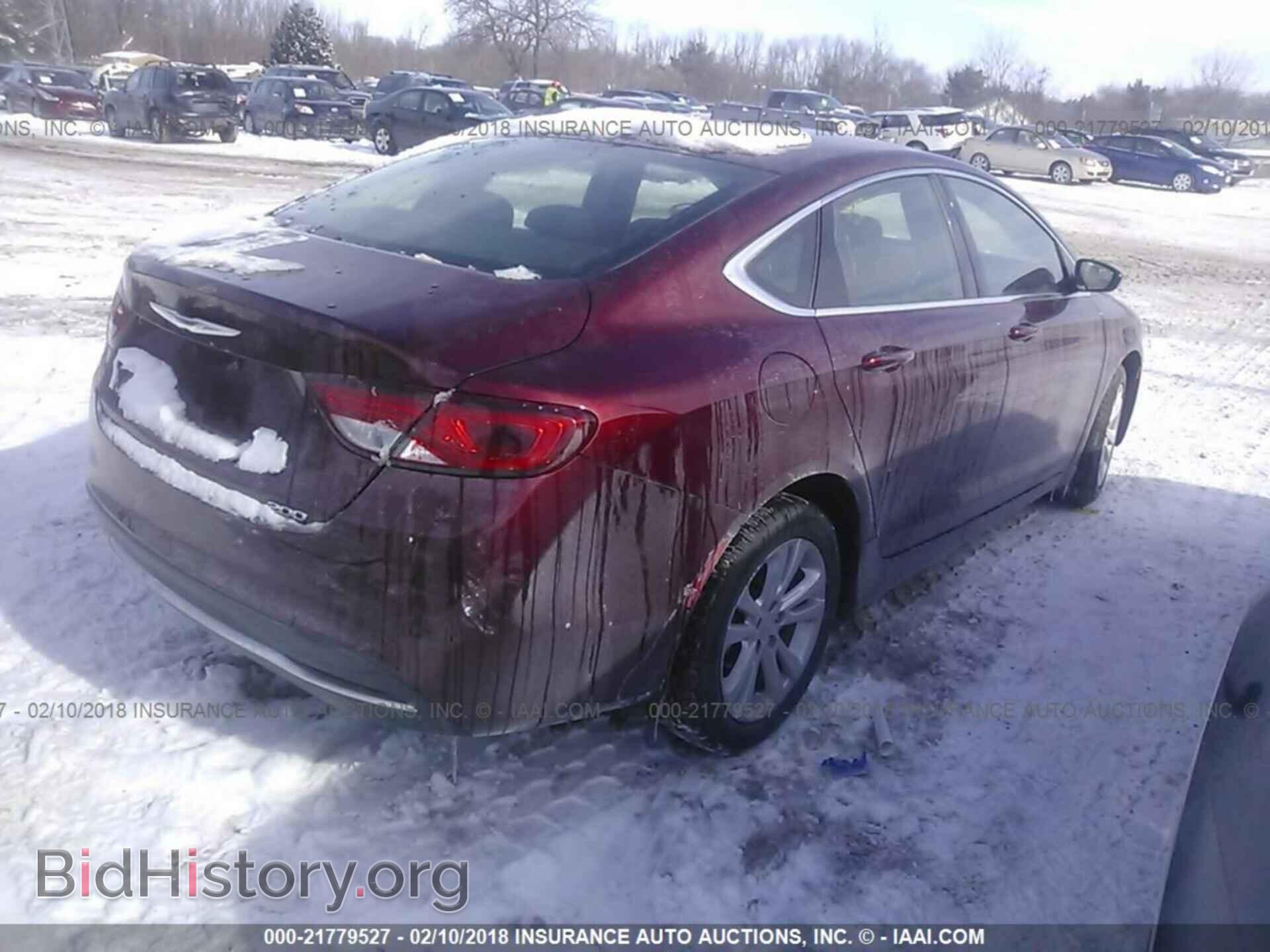 2015 Chrysler 200 - VIN: 1C3CCCAB7FN694448 - Фото 4