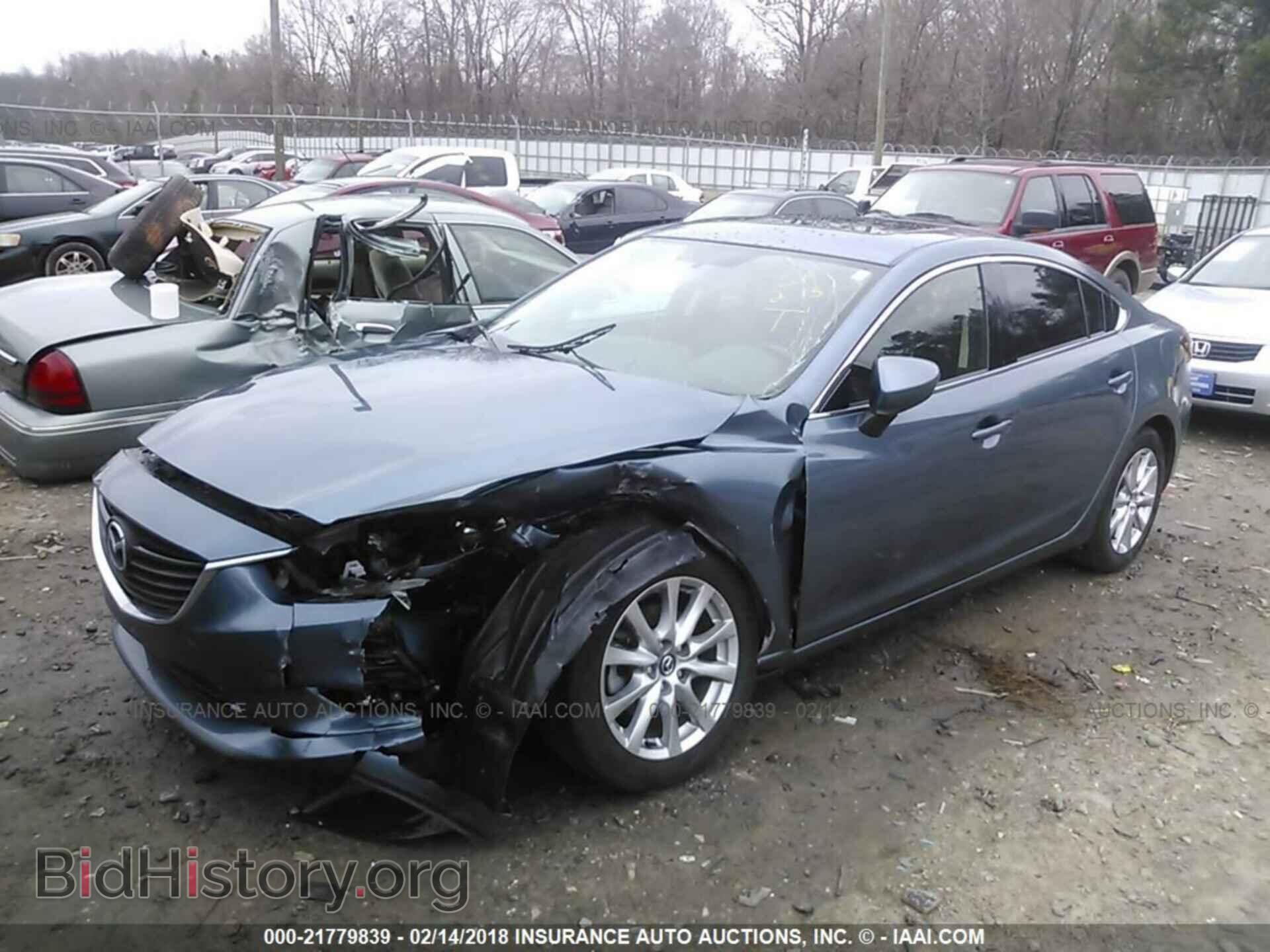 2014 Mazda 6 - VIN: JM1GJ1U54E1102751 - Фото 2