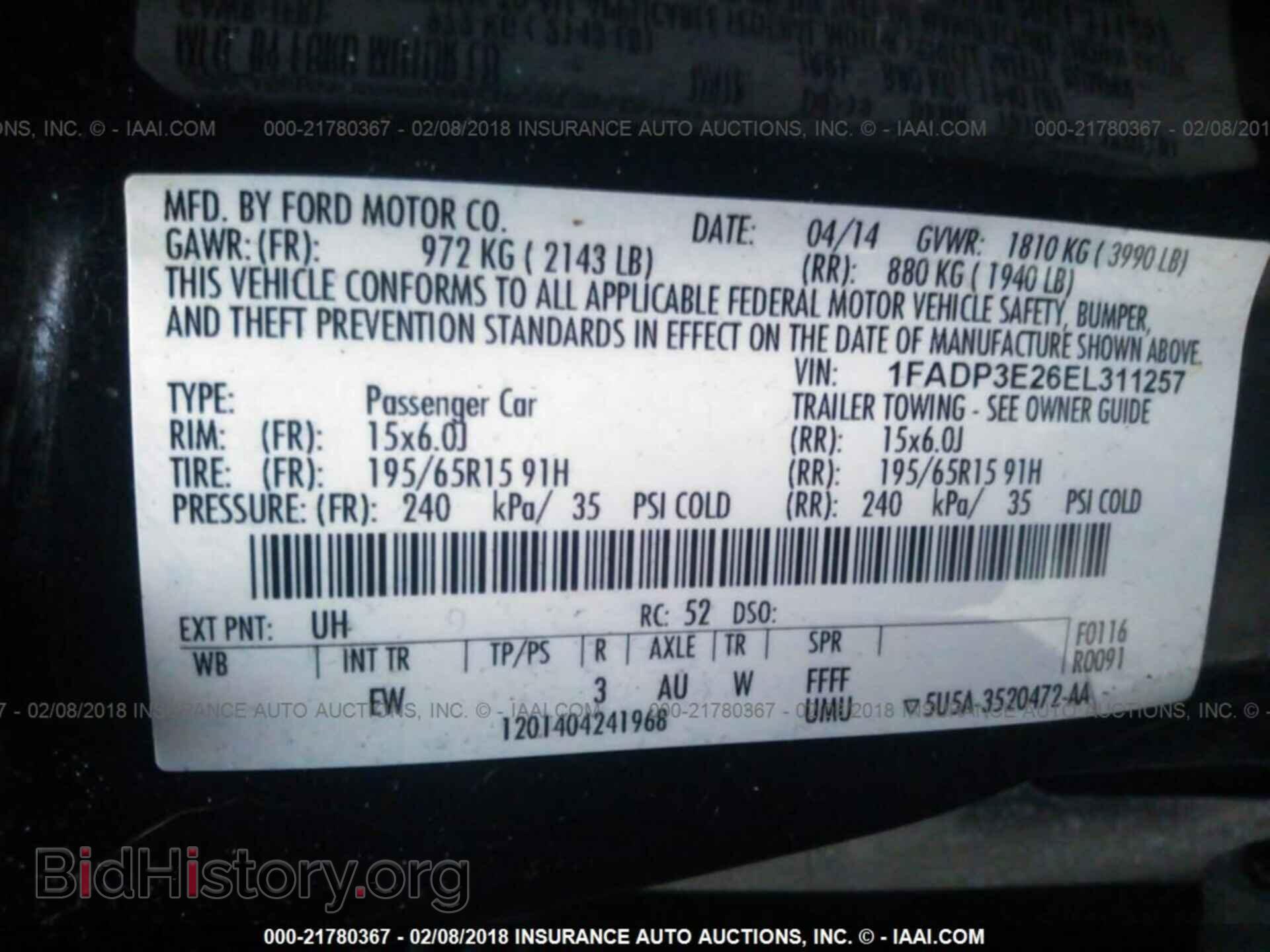 2014 Ford Focus - VIN: 1FADP3E26EL311257 - Photo 9