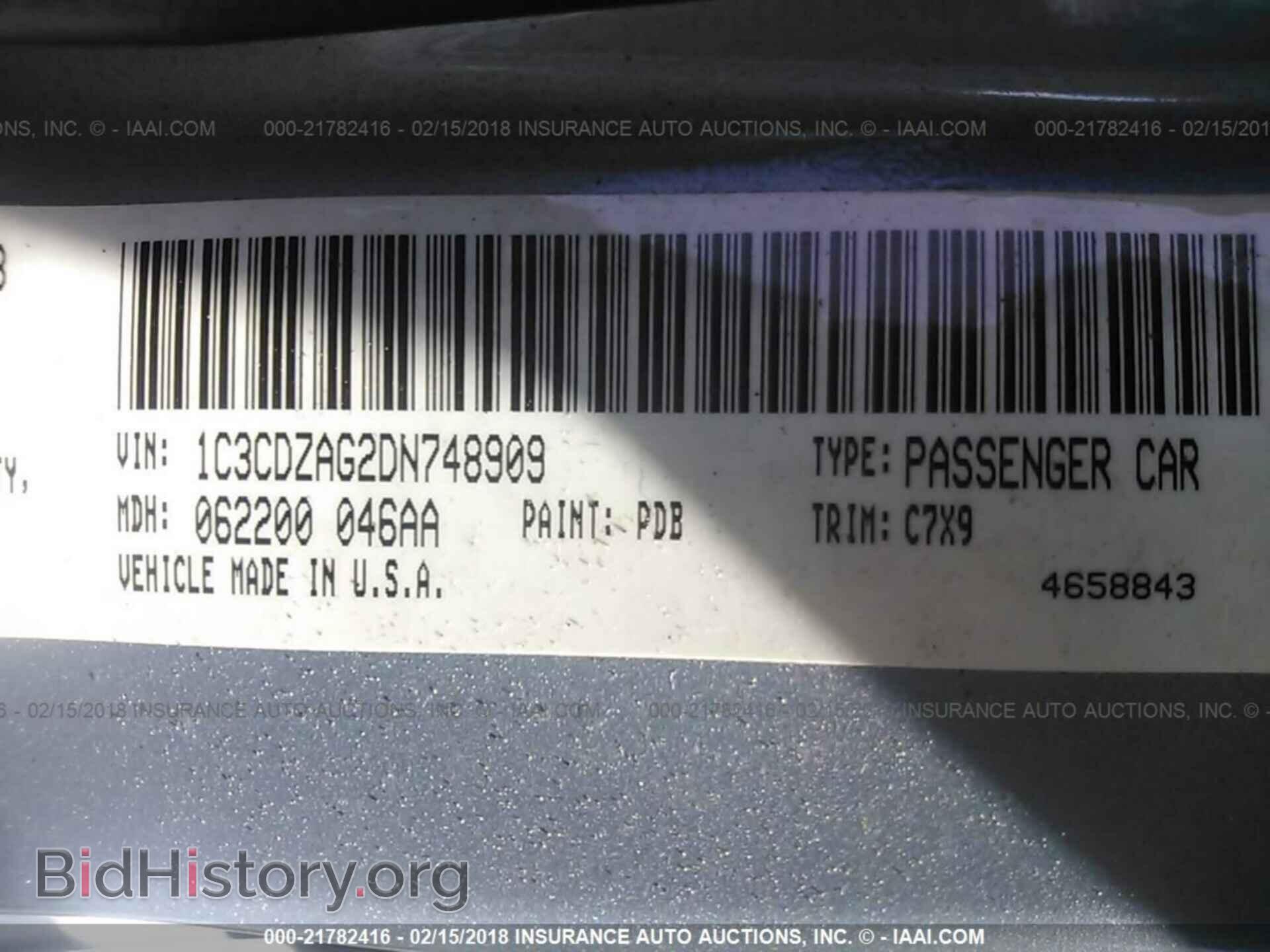 2013 Dodge Avenger - VIN: 1C3CDZAG2DN748909 - Photo 9
