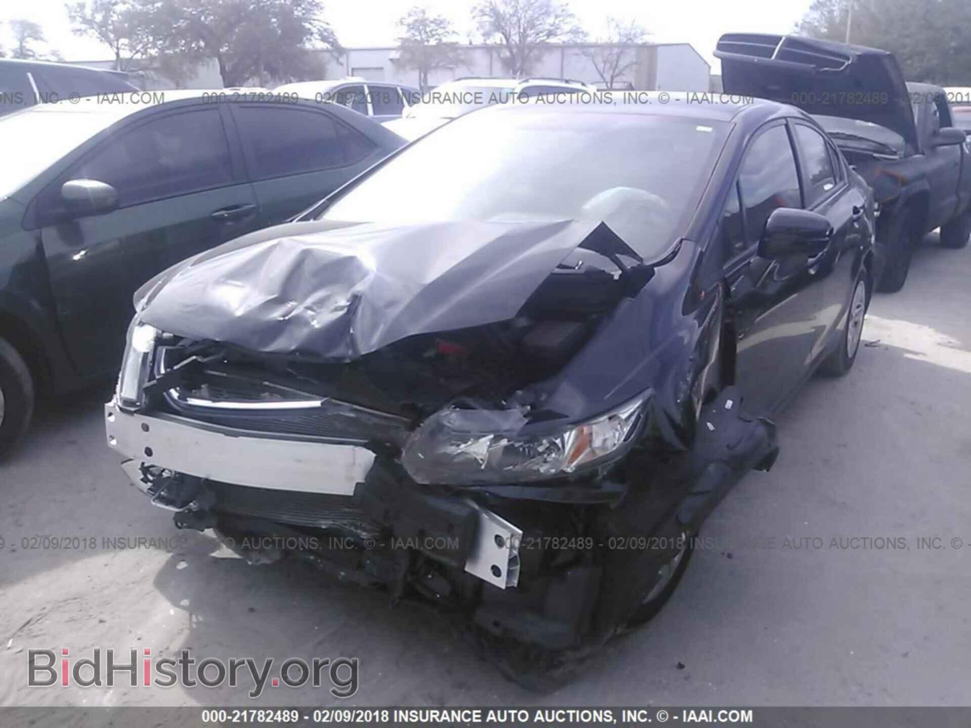 2014 Honda Civic - VIN: 19XFB2F52EE055843 - Фото 2