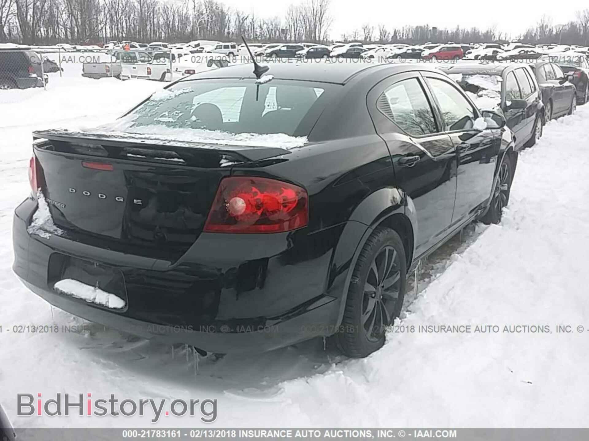 2013 Dodge Avenger - VIN: 1C3CDZCG9DN688169 - Фото 4