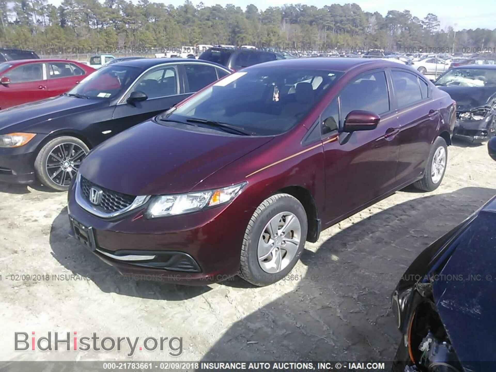 2014 Honda Civic - VIN: 19XFB2F59EE039025 - Photo 2