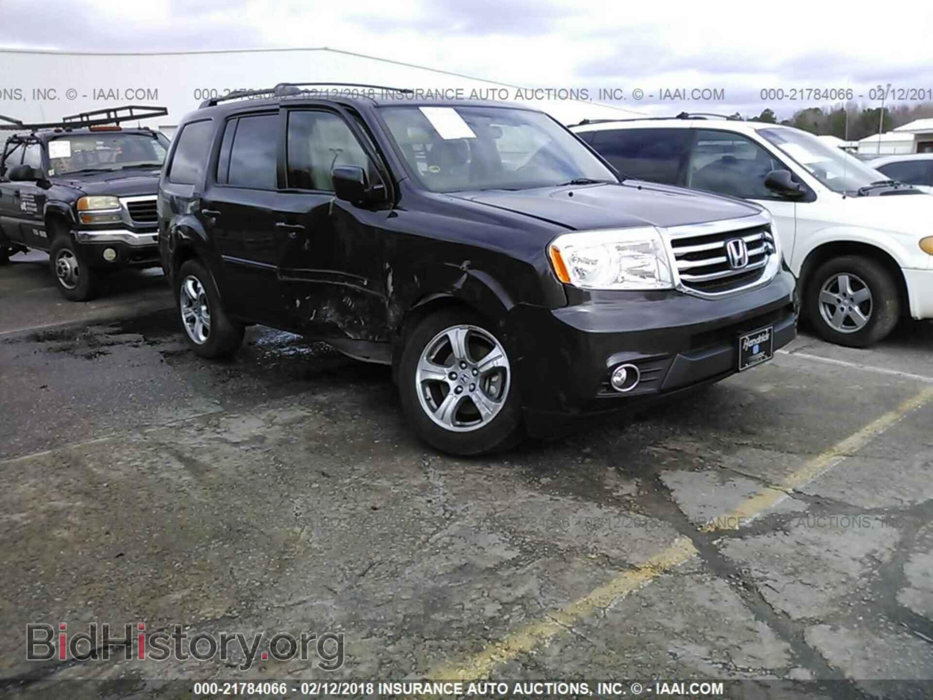 Фотография 5FNYF3H55DB041766 - Honda Pilot 2013