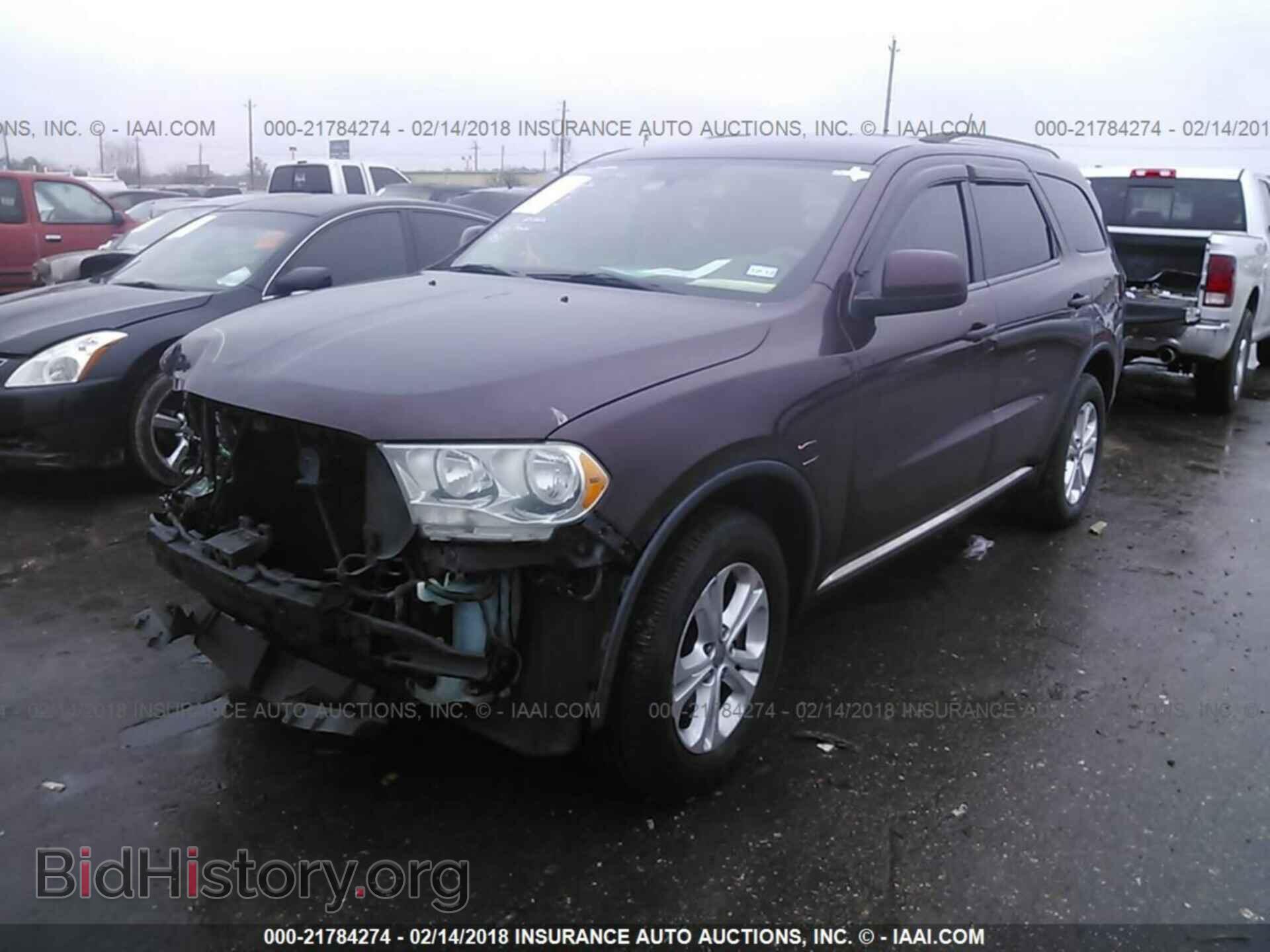 2012 Dodge Durango - VIN: 1C4RDHAG5CC336042 - Фото 2