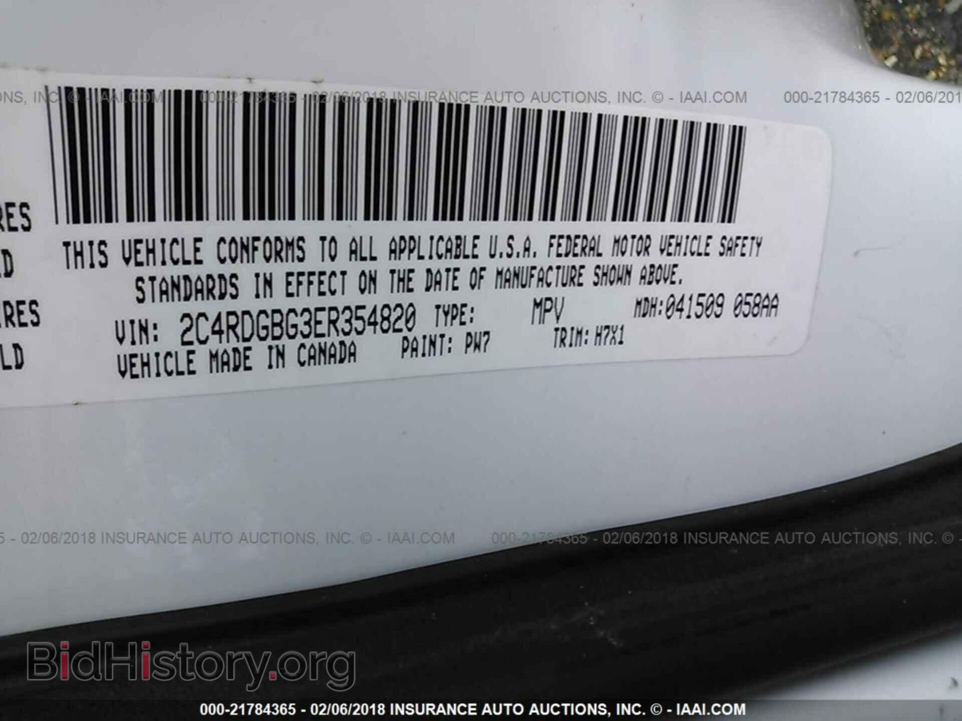 2014 Dodge Grand caravan - VIN: 2C4RDGBG3ER354820 - Фото 9