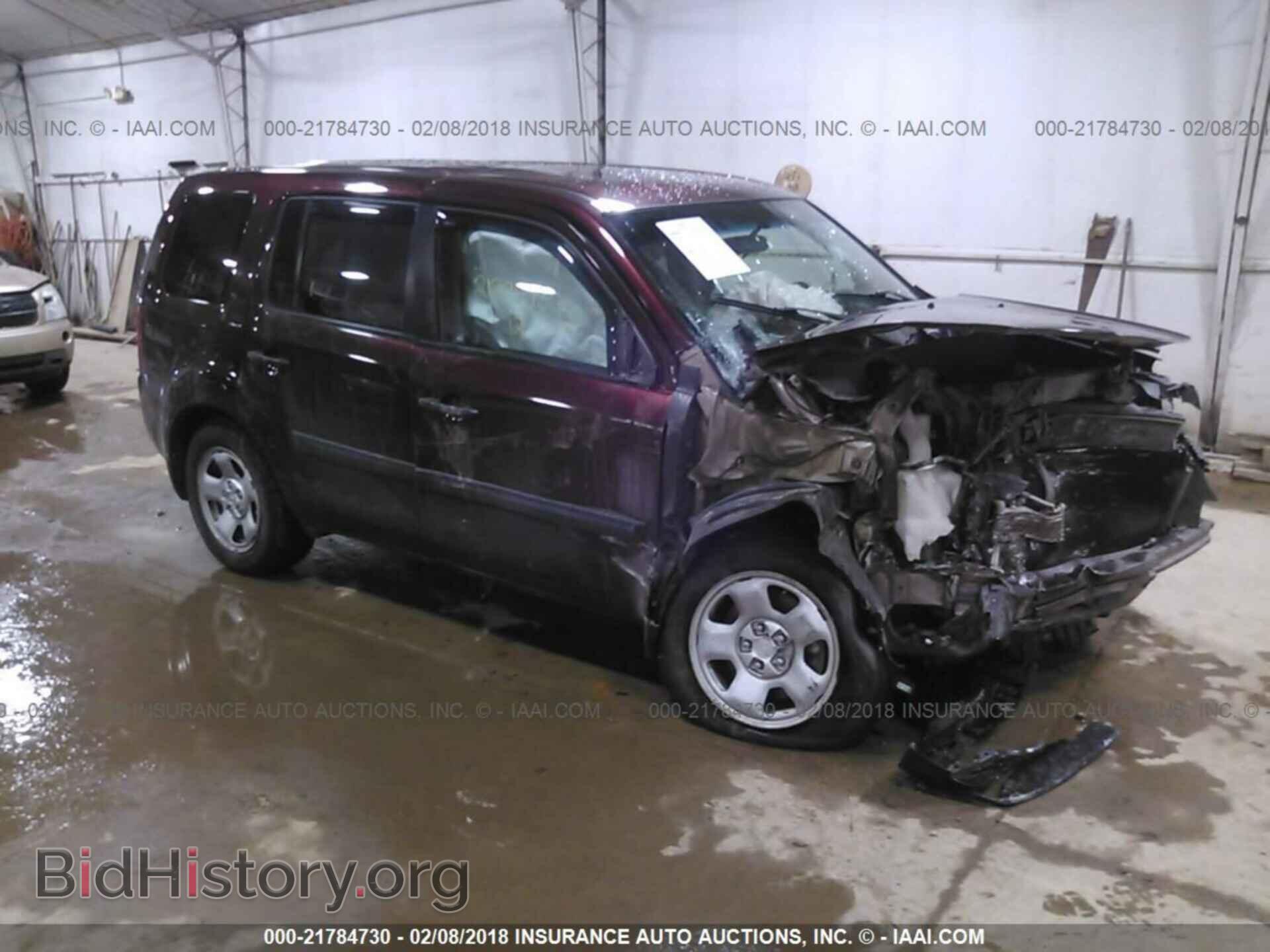 Фотография 5FNYF4H28CB057793 - Honda Pilot 2012