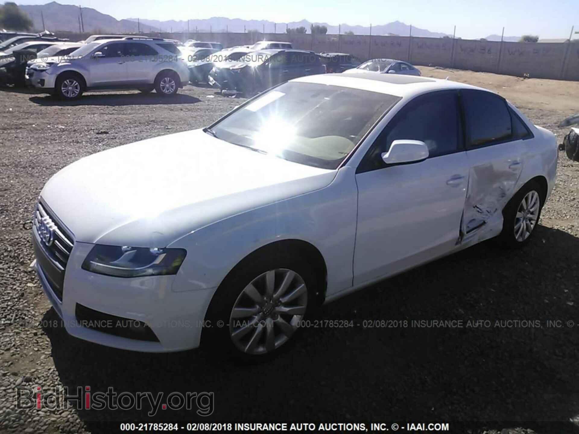 2012 Audi A4 - VIN: WAUBFAFL6CA117737 - Photo 2