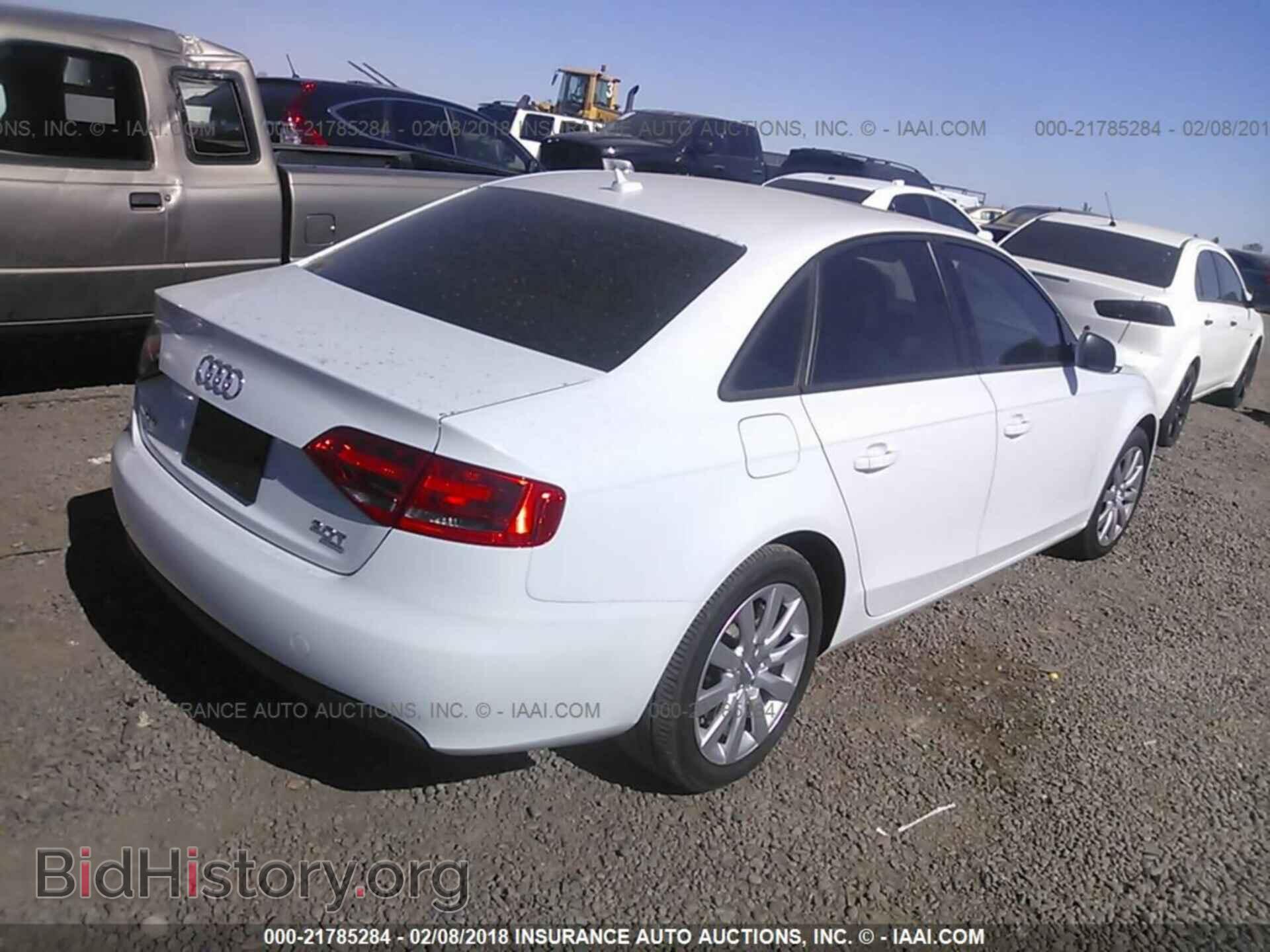 2012 Audi A4 - VIN: WAUBFAFL6CA117737 - Photo 4