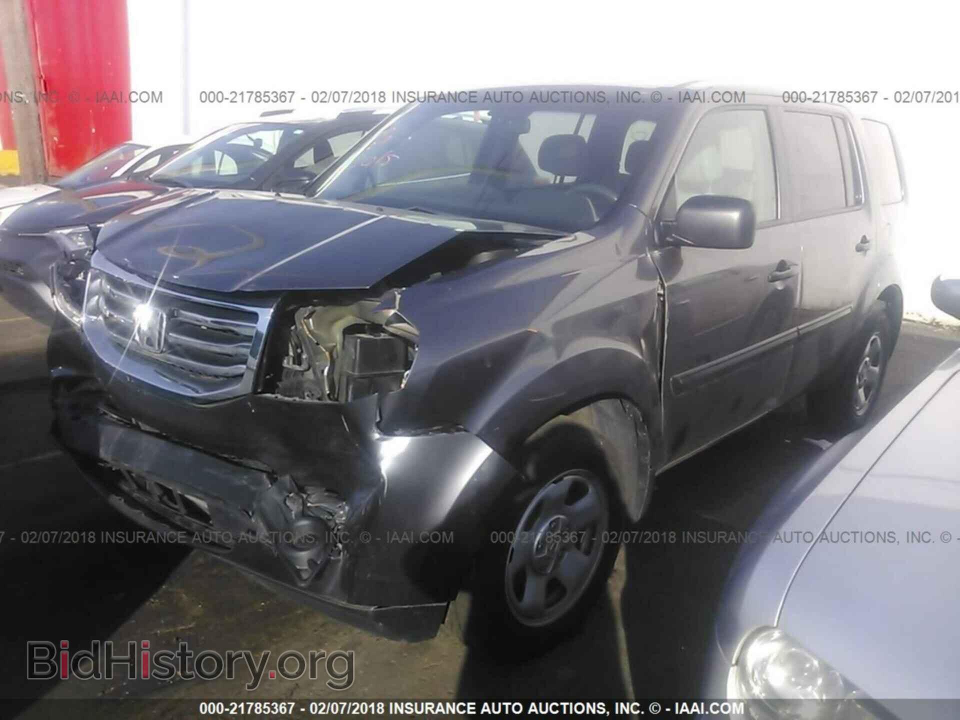 2014 Honda Pilot - VIN: 5FNYF4H23EB018600 - Фото 2