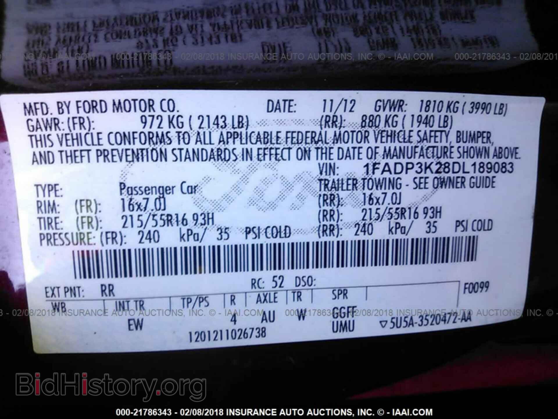 2013 Ford Focus - VIN: 1FADP3K28DL189083 - Photo 9