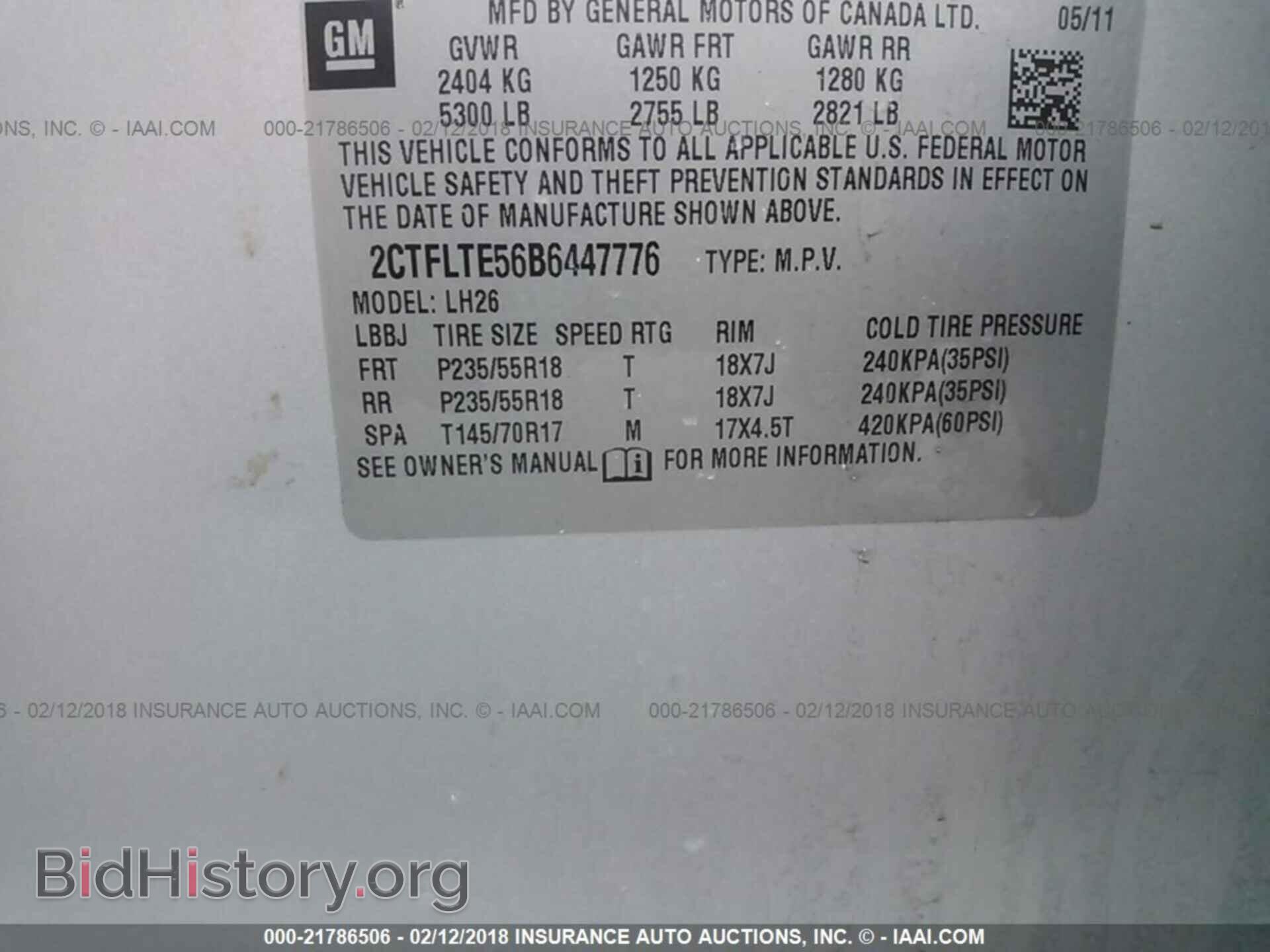 2011 Gmc Terrain - VIN: 2CTFLTE56B6447776 - Photo 9