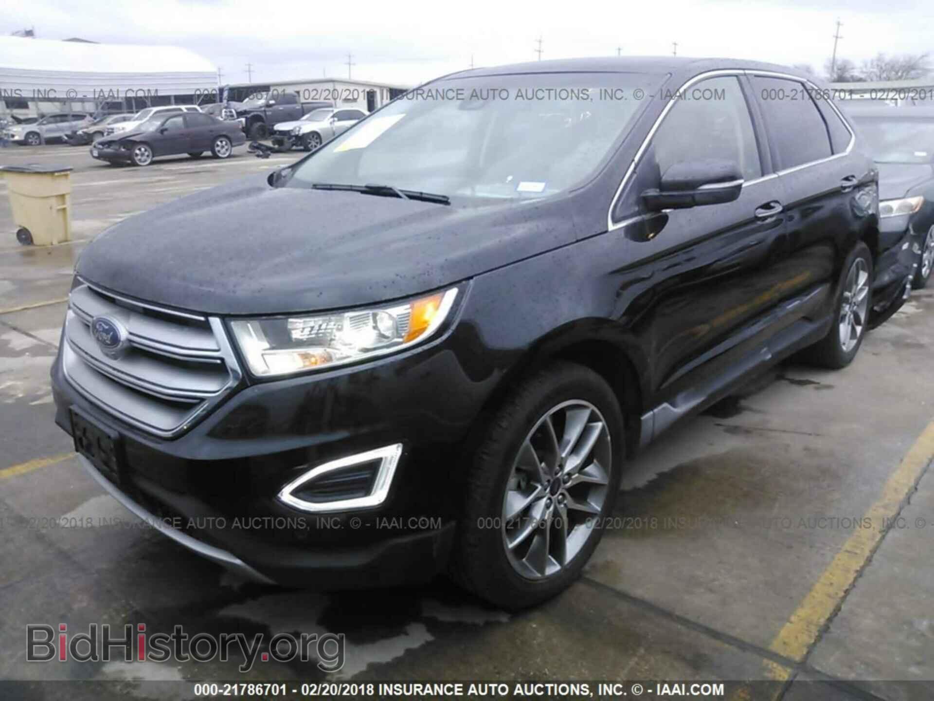 2015 Ford Edge - VIN: 2FMPK3K81FBB26920 - Фото 2