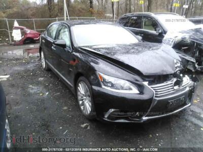 2014 Lexus LS, black — VIN JTHDL5EF8E5006897, IAAI