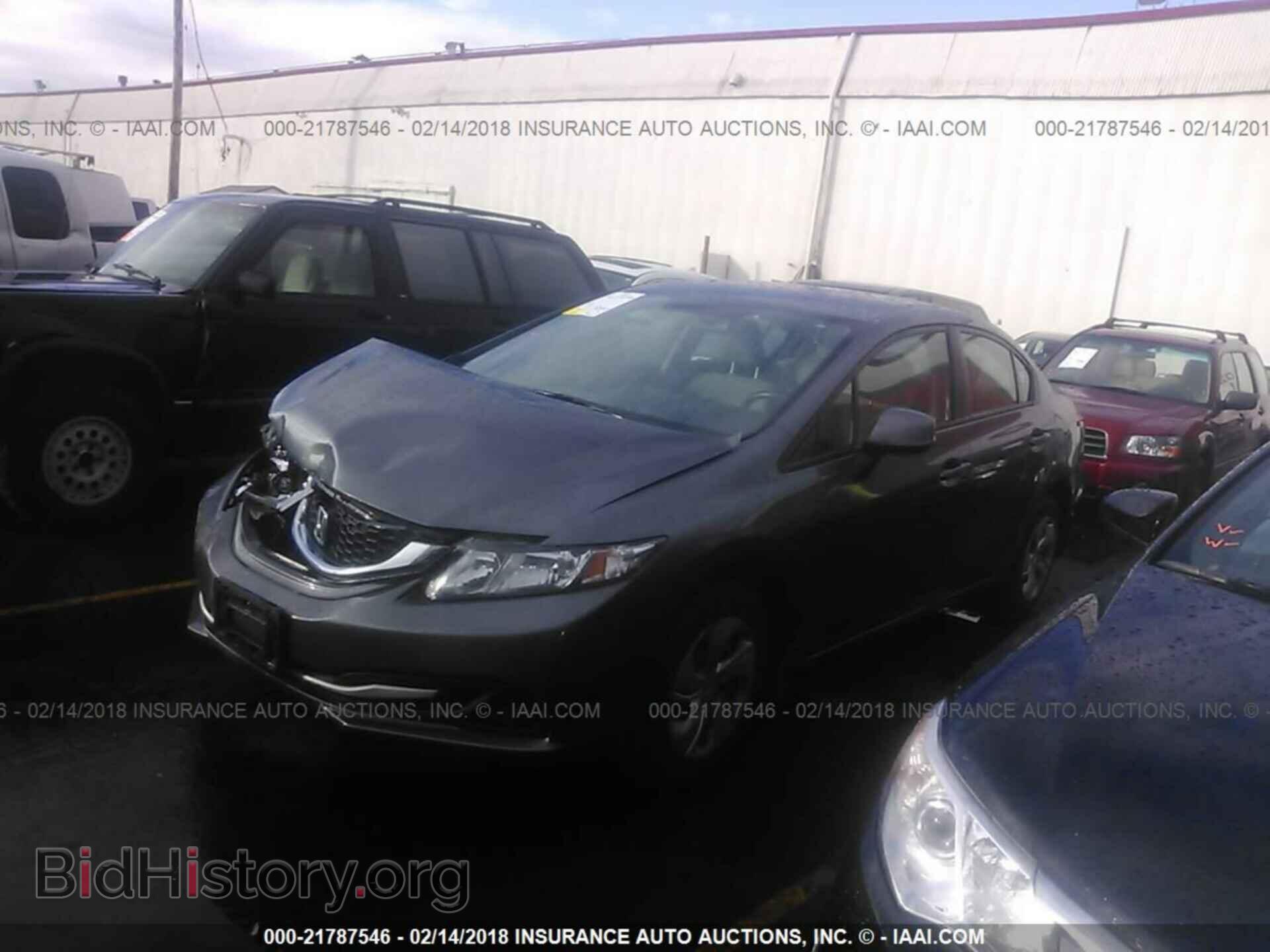 2013 Honda Civic - VIN: 19XFB2F53DE240045 - Фото 2