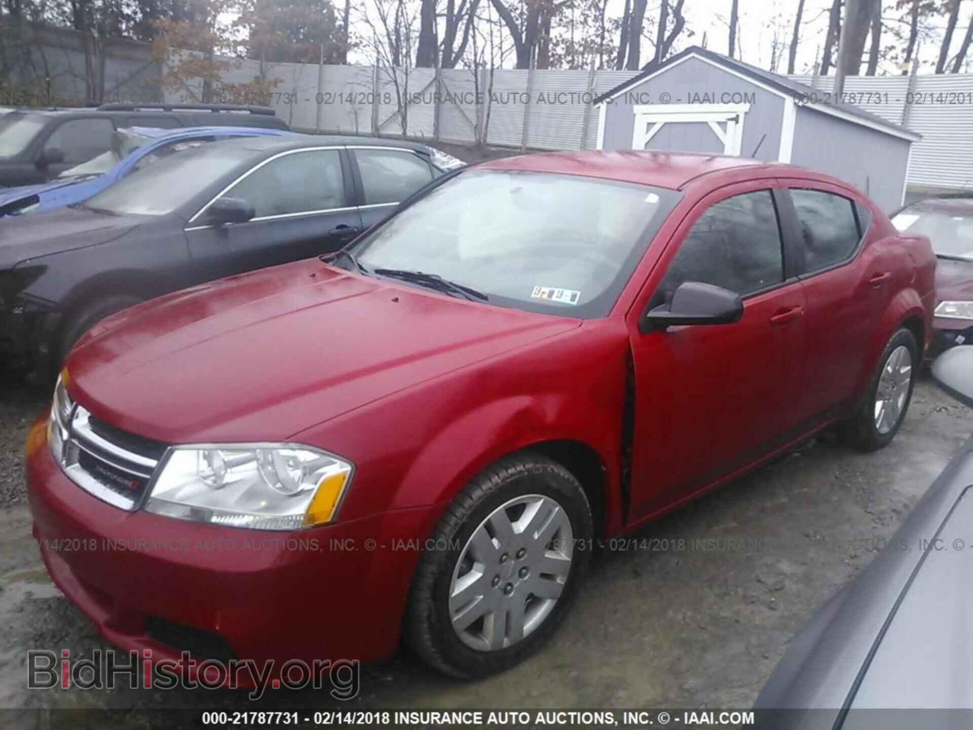 2013 Dodge Avenger - VIN: 1C3CDZAB2DN509039 - Фото 2