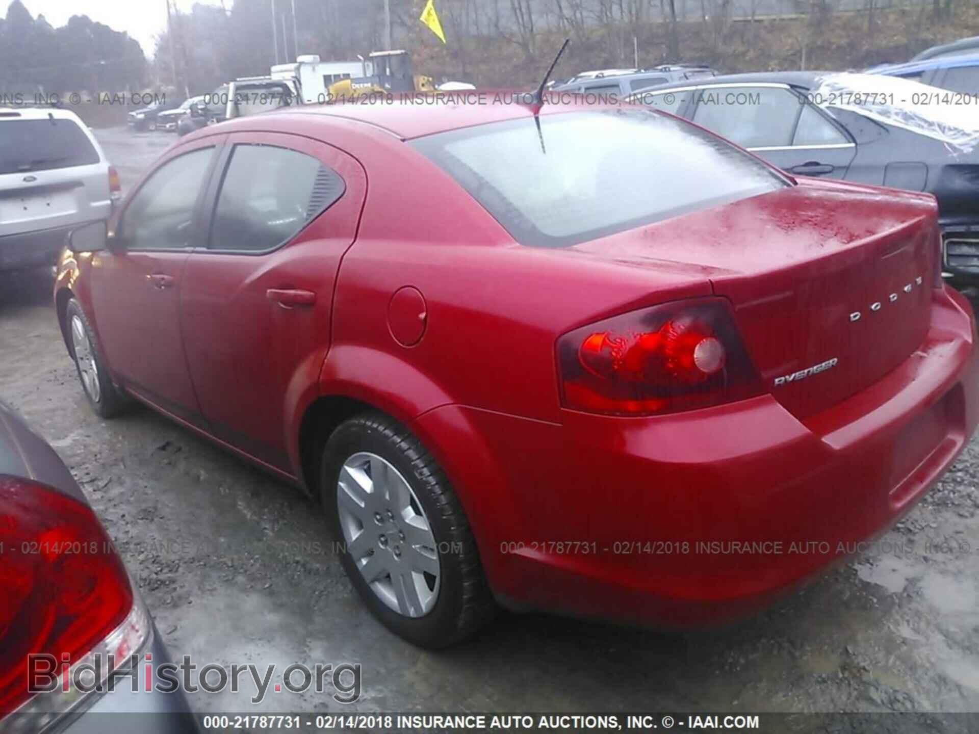 2013 Dodge Avenger - VIN: 1C3CDZAB2DN509039 - Фото 3
