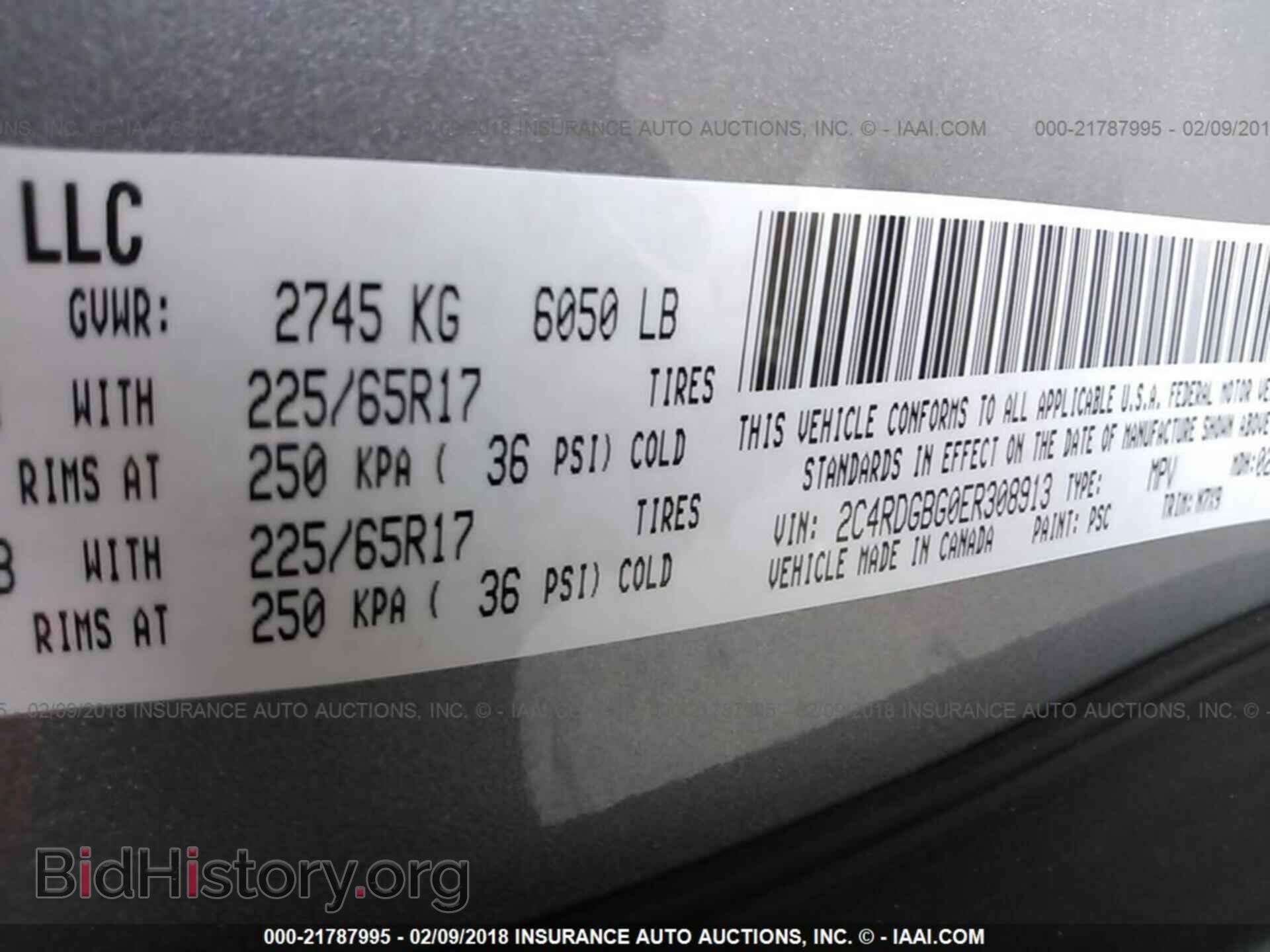 2014 Dodge Grand caravan - VIN: 2C4RDGBG0ER308913 - Фото 9