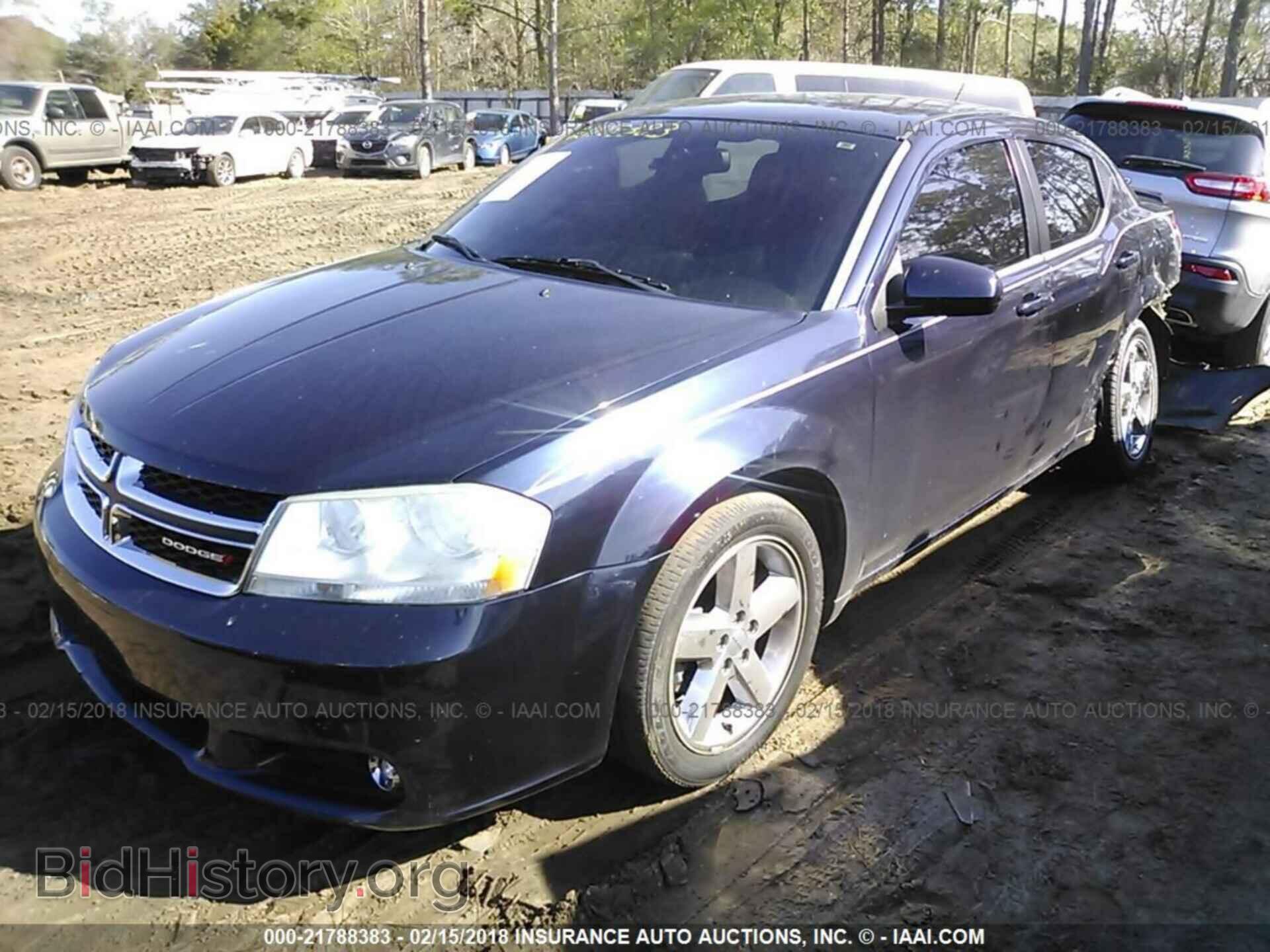 2012 Dodge Avenger - VIN: 1C3CDZEGXCN218101 - Фото 2