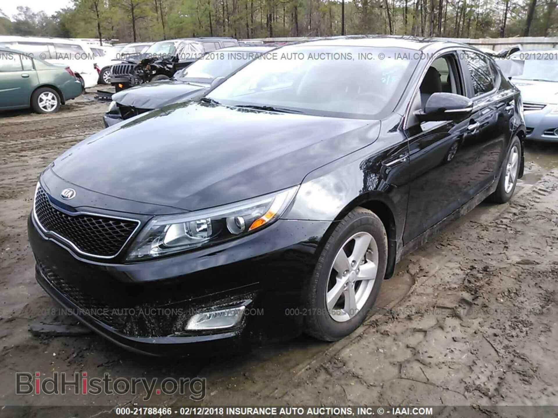 2014 Kia Optima - VIN: 5XXGM4A77EG324624 - Фото 2