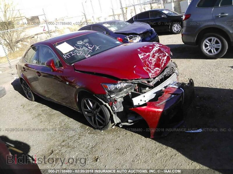 2015 Lexus IS (VIN JTHBE1D26F5016872) — фото 1 из 10, IAAI, повреждение: передняя часть