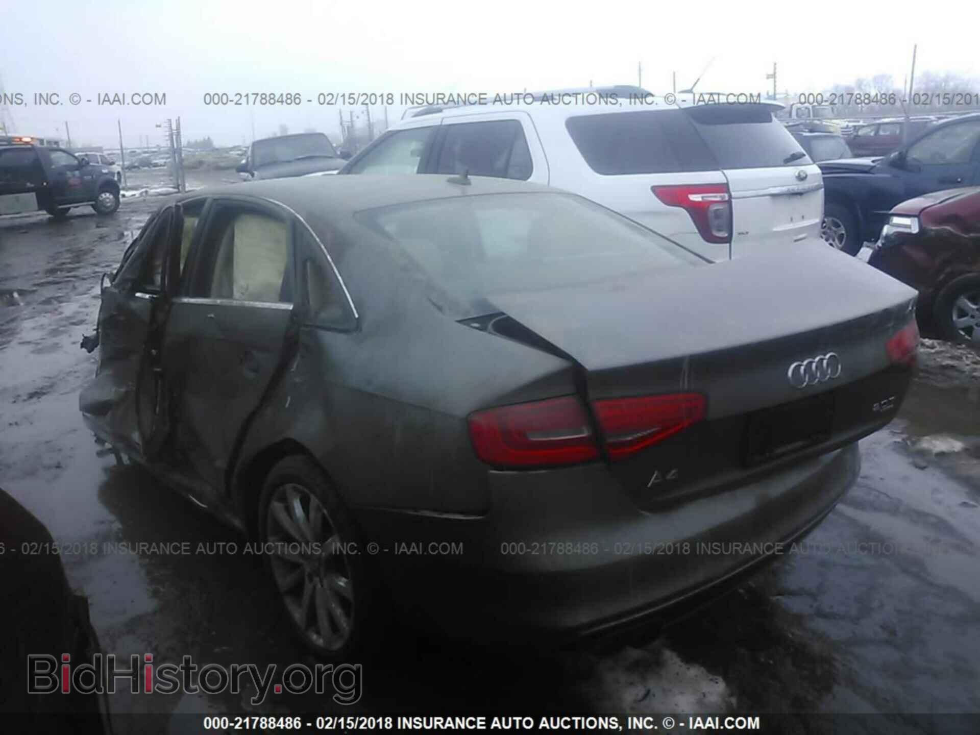 2014 Audi A4 - VIN: WAUBFAFL0EN016964 - Photo 3